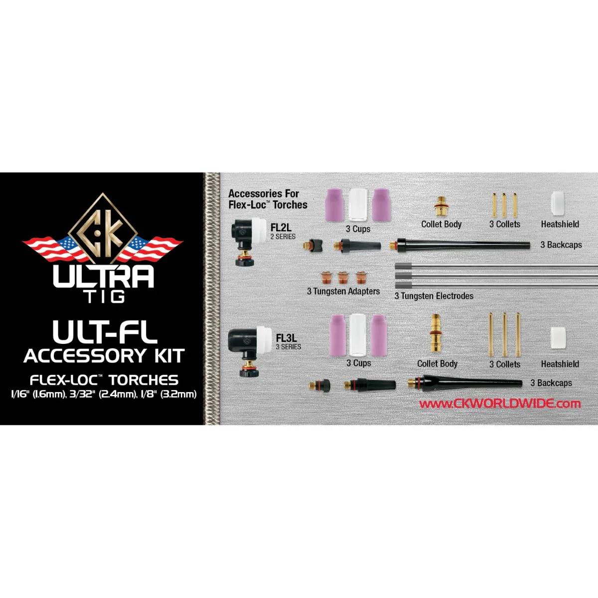 CK Worldwide 17 Series UltraTIG Flexloc Superflex TIG Torch (USFL15XXSF) - Image 4