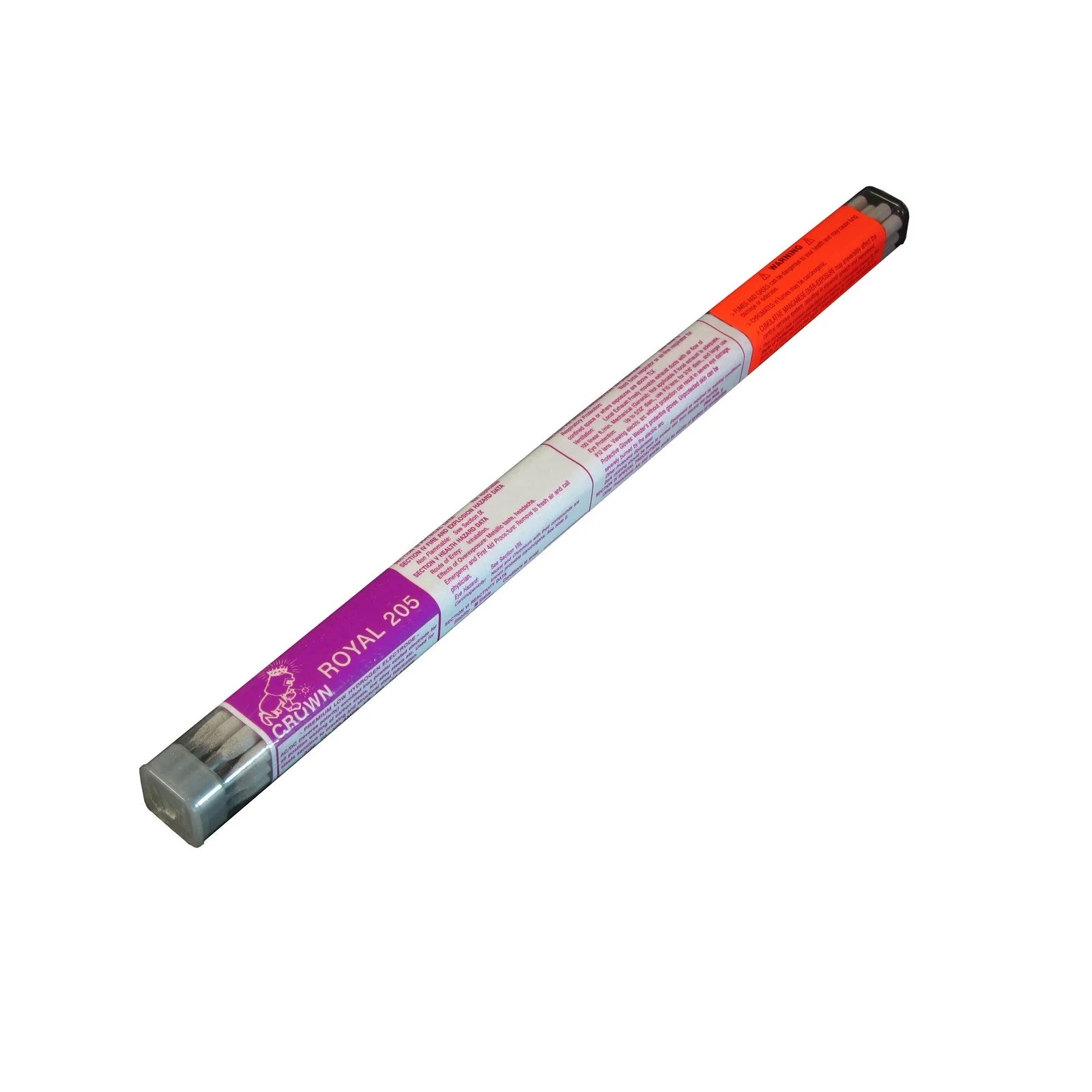 Crown Alloy 1/8 ROYAL 205 BR.PKG. Low-Hydrogen ELECTRODE 1 lb TUBE (RE205/EO-BP)