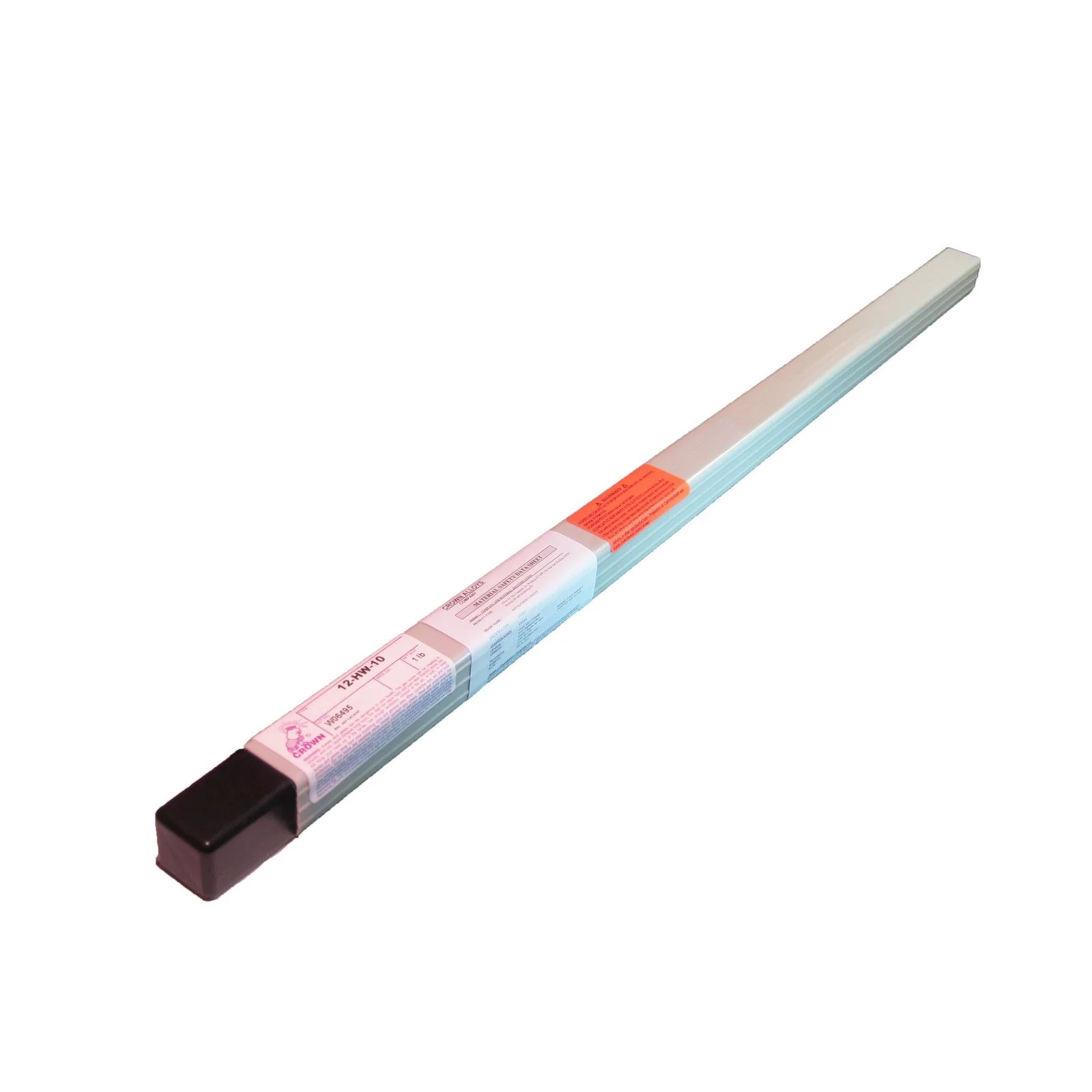 Crown Alloy 1/8 x 36" 12-HW-10 BR.PKG. Machinable Hot Work Tool Steel TIG 1 lb TUBE (TT12HW/TO-BP)