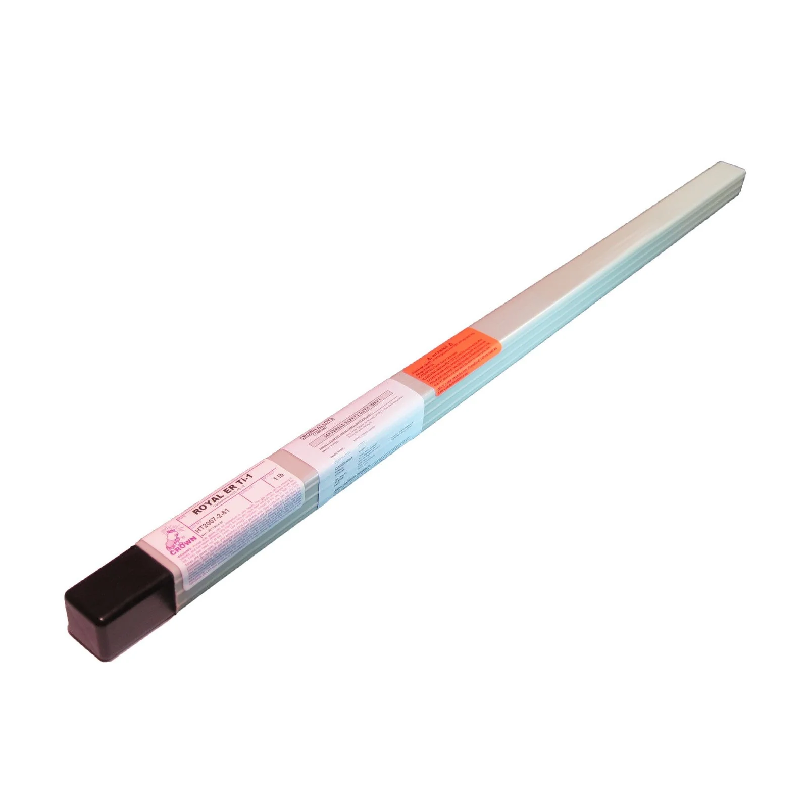 Crown Alloy 1/8 x 36" ROYAL ER Ti-1 BR.PK Titanium Grade 1 (ER Ti-1) TIG 1 lb TUBE (RTT1/TO-BP)