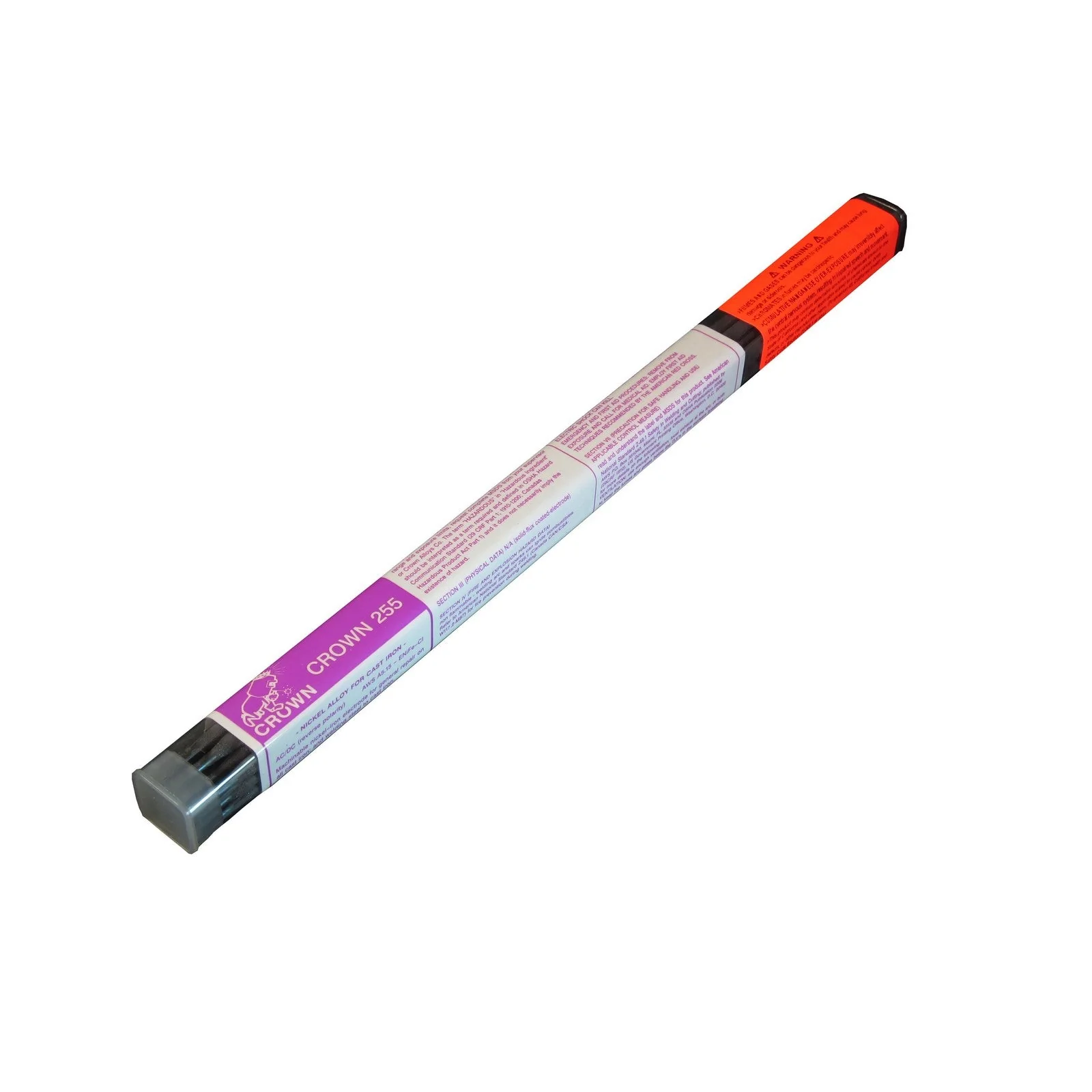 Crown Alloy 3/16 CROWN 255 BR.PKG. Nickel (E NiFe-CI) ELECTRODE 1 lb TUBE (NE255/EQ-BP)