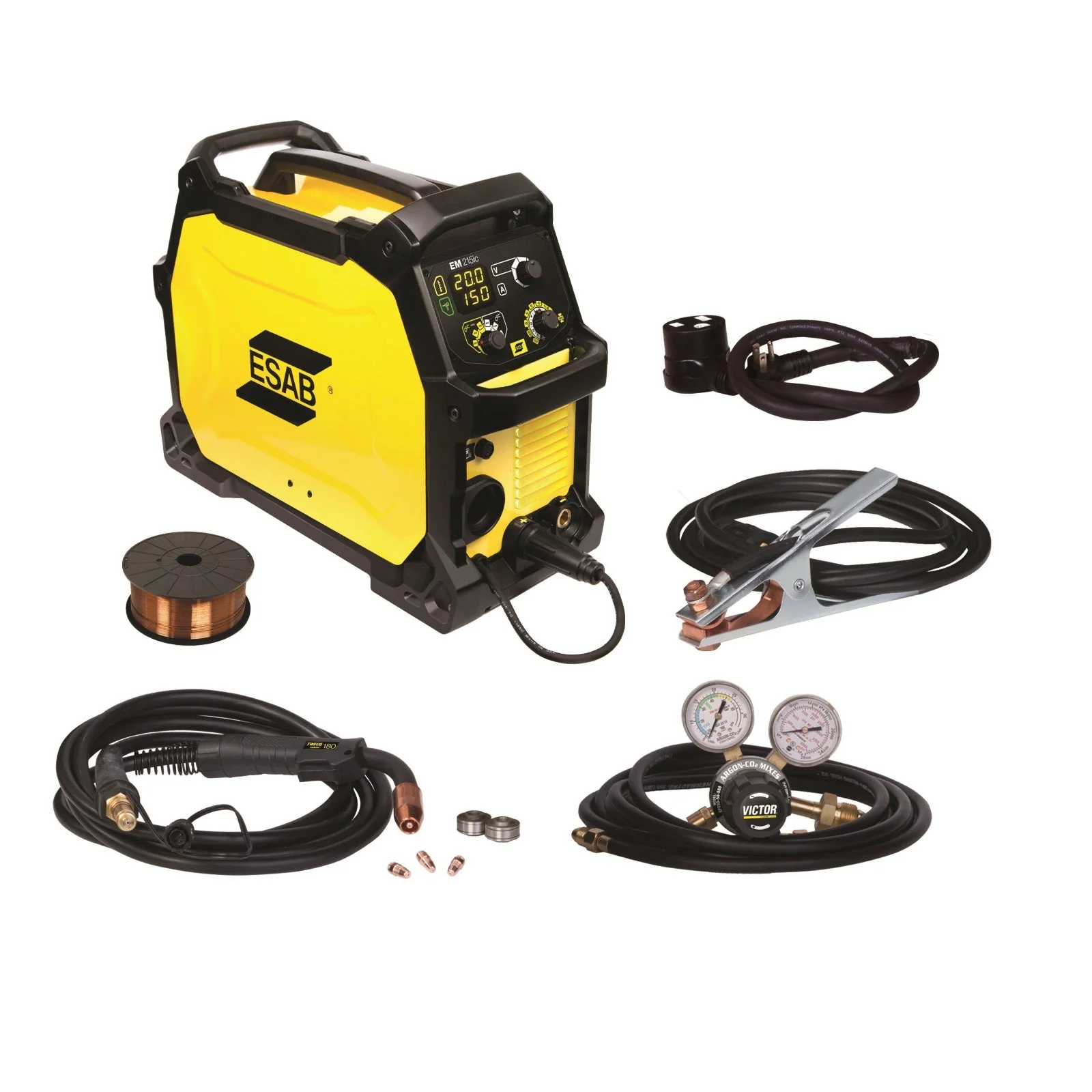 ESAB Rebel EM 215ic MIG Welder (MIG ONLY) Complete Pkg (0558102436) - Image 5