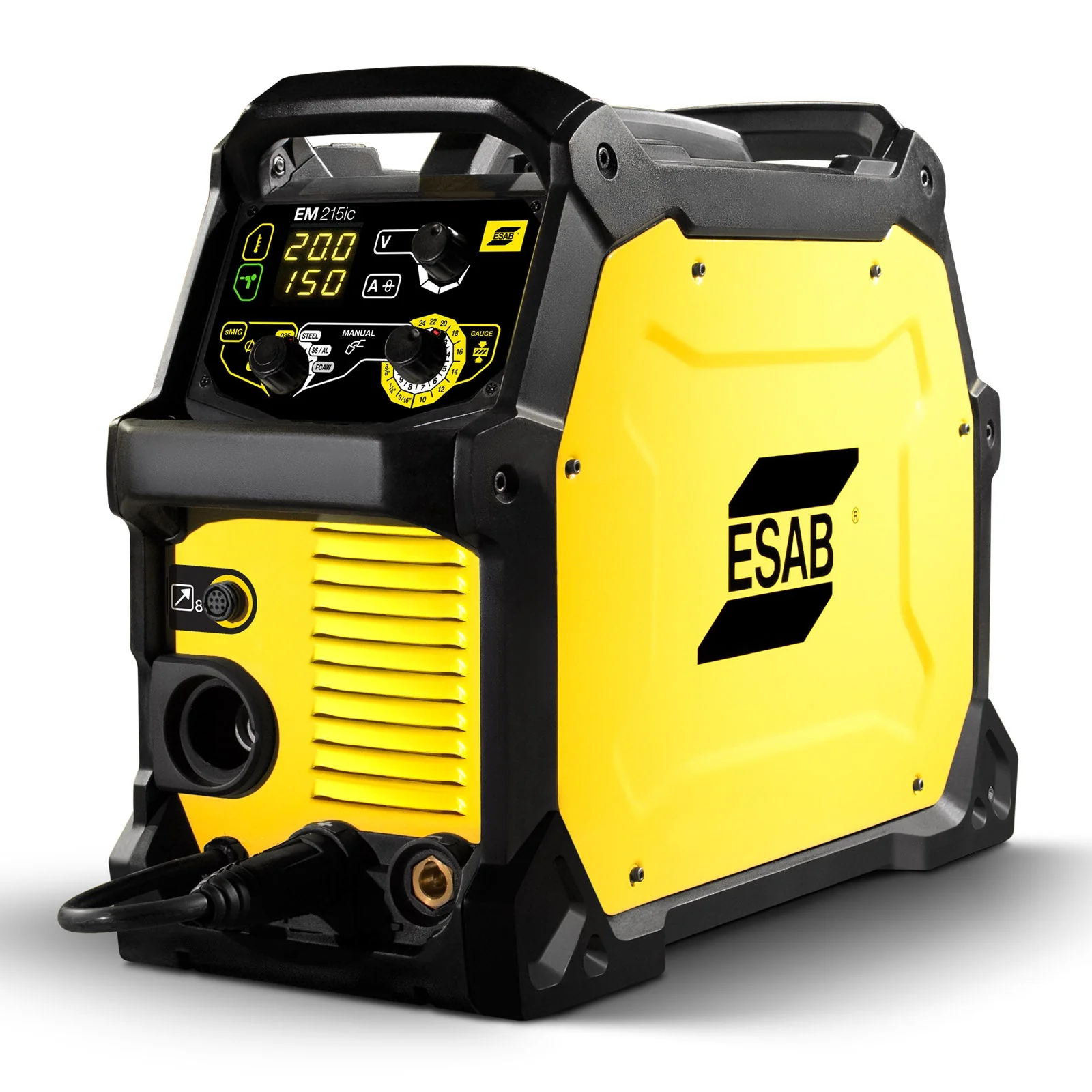 ESAB Rebel EM 215ic MIG Welder (MIG ONLY) with Spoolgun (0558102436) - Image 4