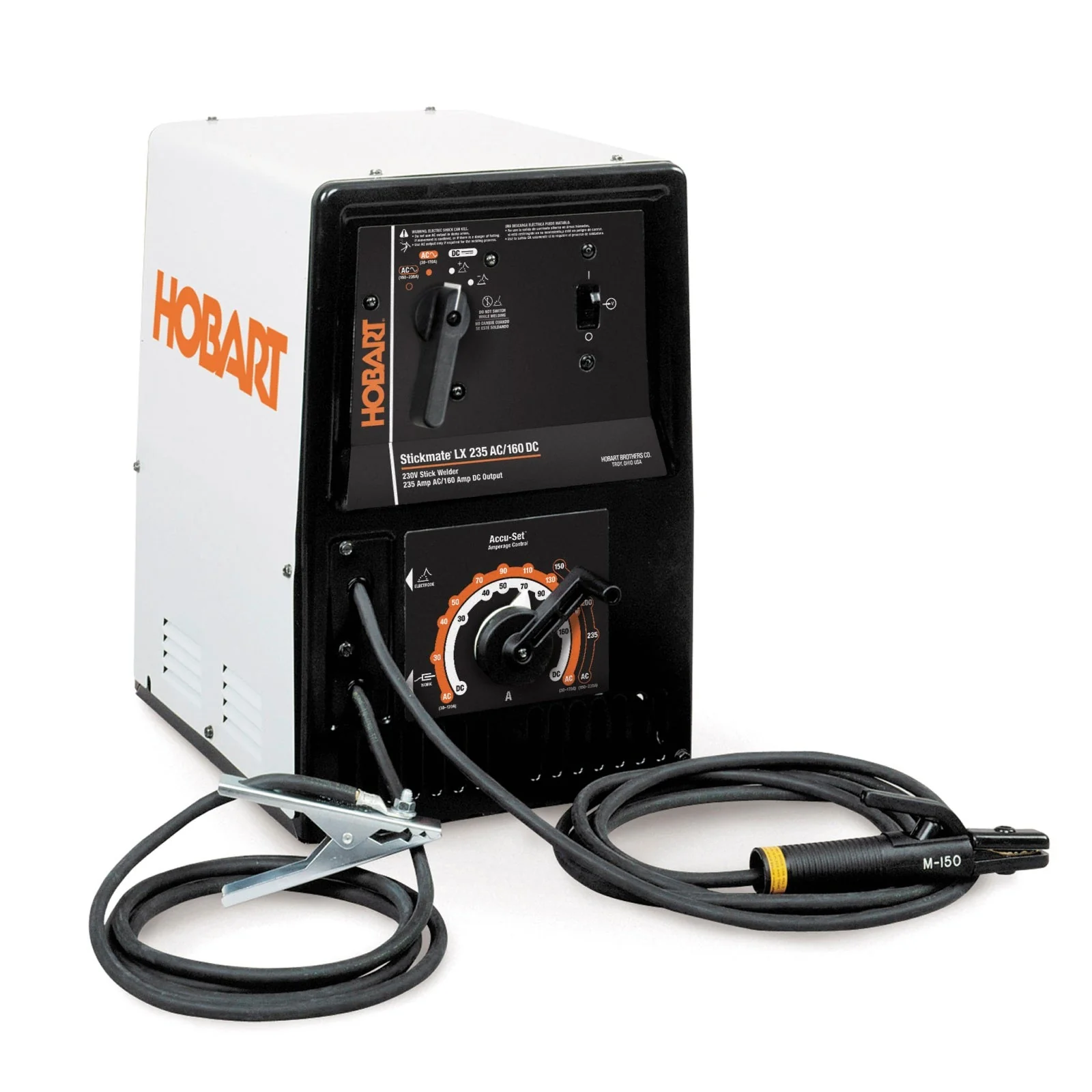 Hobart Stickmate LX 235 AC / 160 DC Stick Welder without Running Gear (500421)