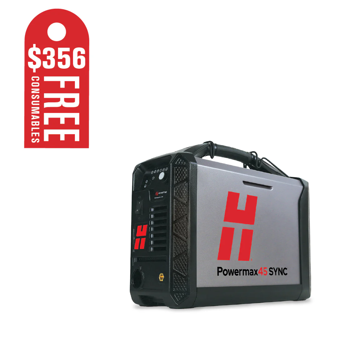 Hypertherm Powermax 45 SYNC Plasma Cutter w/CPC 25ft Mechanized Torch (088580) - Image 2