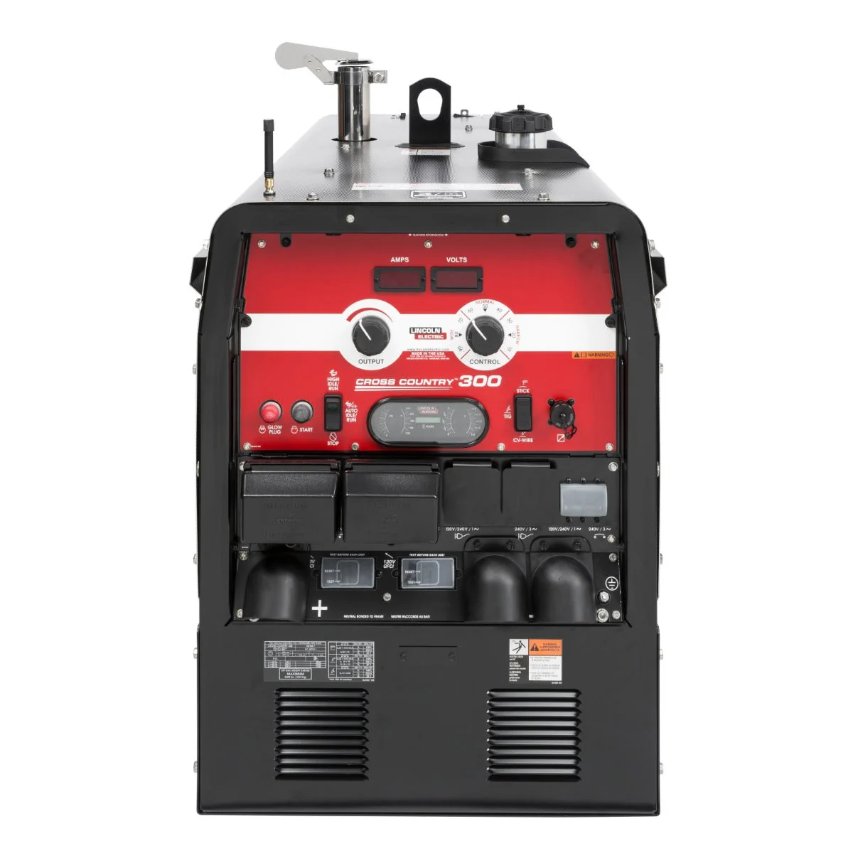 Lincoln Cross Country 300 Kubota CC/CV Stainless Generator w/Wireless Remote (K4166-3) - Image 5