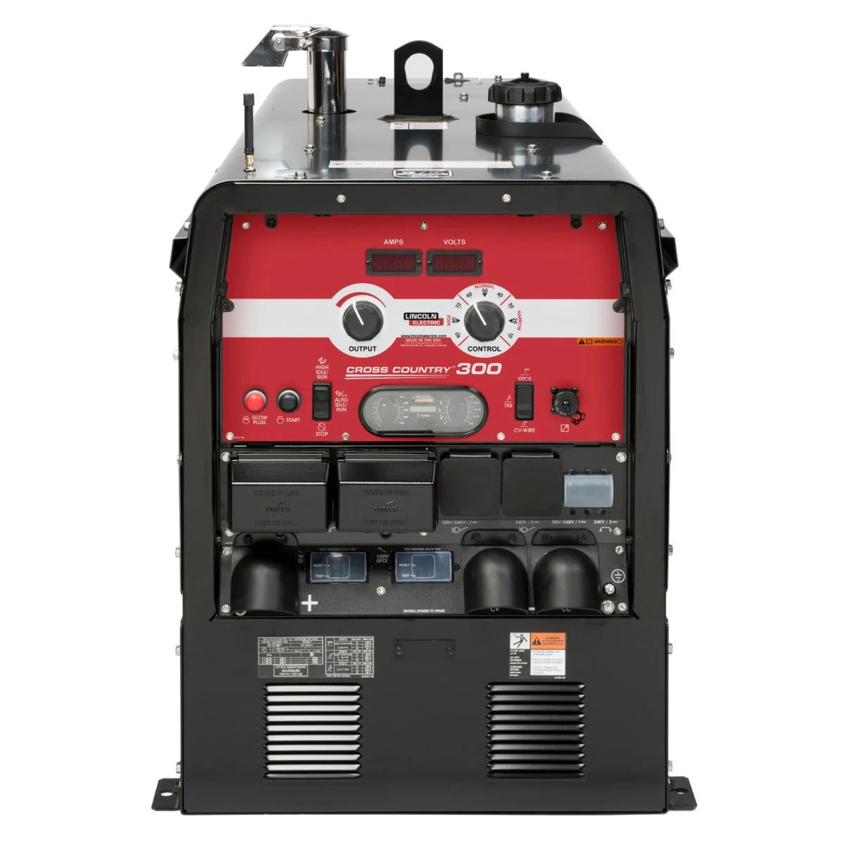 Lincoln Cross Country 300 Kubota CC/CV Welder Generator w/Wireless Remote (K4166-2) - Image 6