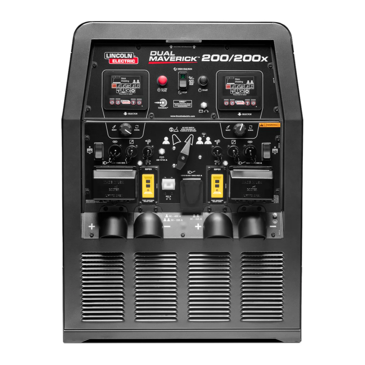 Lincoln Dual Maverick 200/200X Diesel Welder Generator (K4382-1) - Image 2