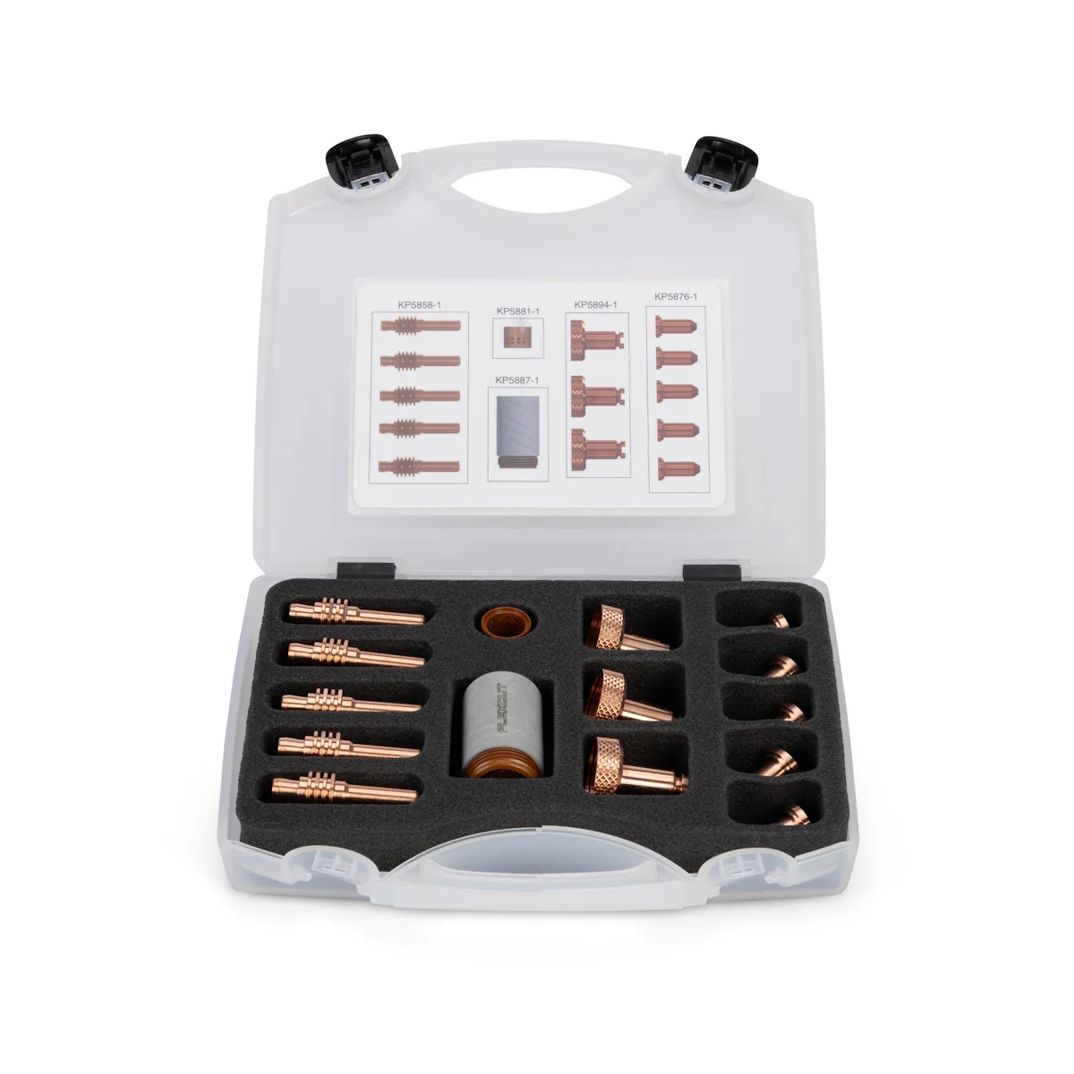 Lincoln FlexCut PRO 45A Extended Cutting Consumables Kit (KP5832-45) - Image 2
