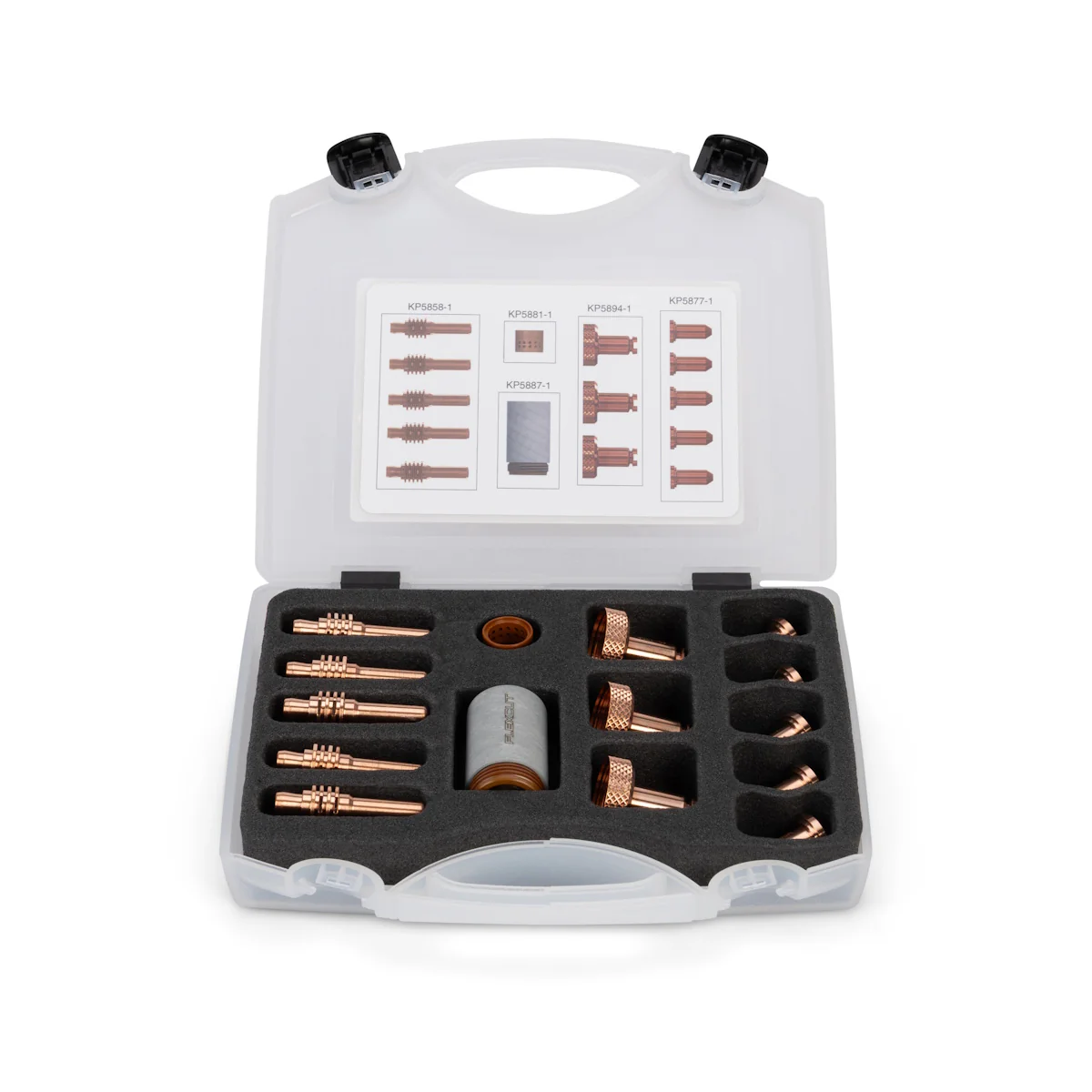 Lincoln FlexCut PRO 65A Extended Cutting Consumables Kit (KP5832-65) - Image 2