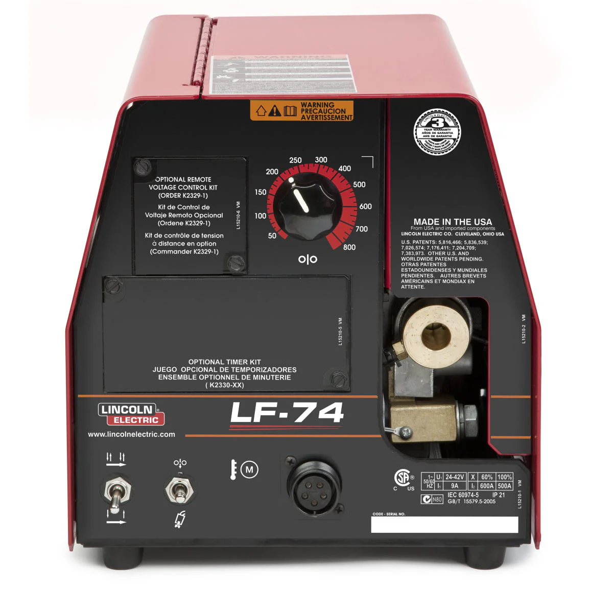 Lincoln LF-74 Wire Feeder (K2426) - Image 11