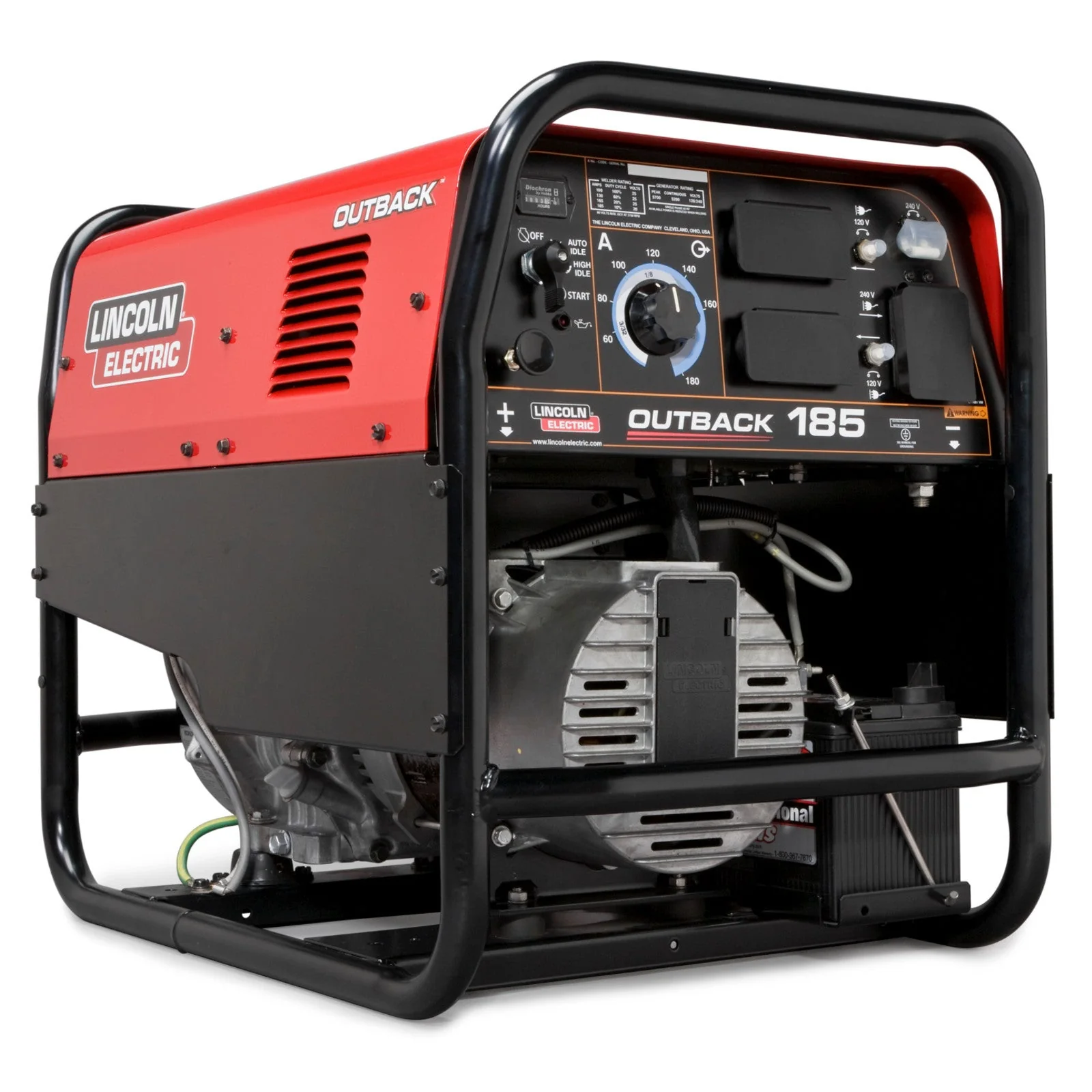 Lincoln Outback 185 Engine Welder Generator (K2706-2) - Image 2
