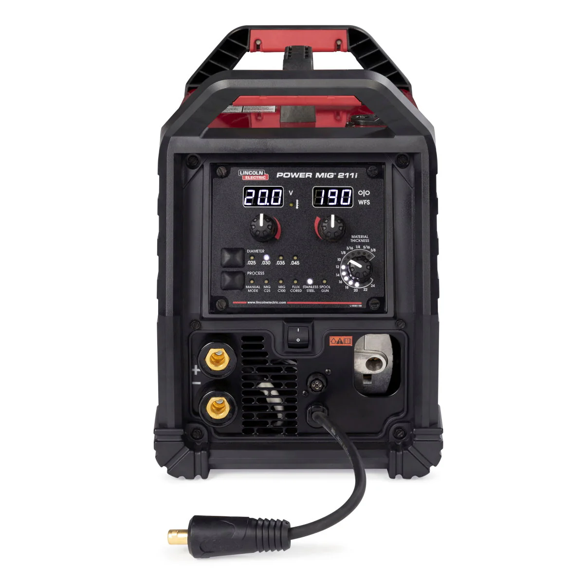Lincoln Power MIG 211i Mig Welder (K6080-1) - Image 4