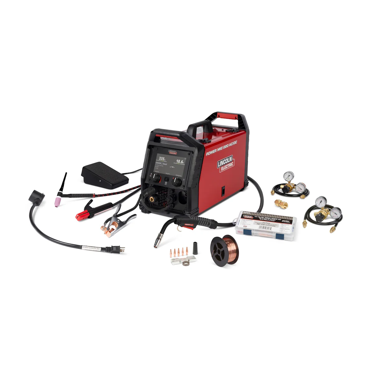 Lincoln Power MIG 220 AC/DC Multi-Process Welder (K5379-1) - Image 2