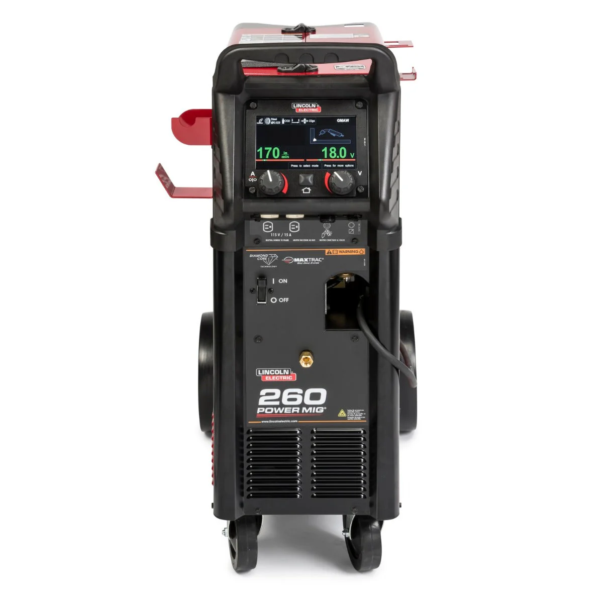Lincoln Power Mig 260 Welder (208-575V) (K3520-1) - Image 2