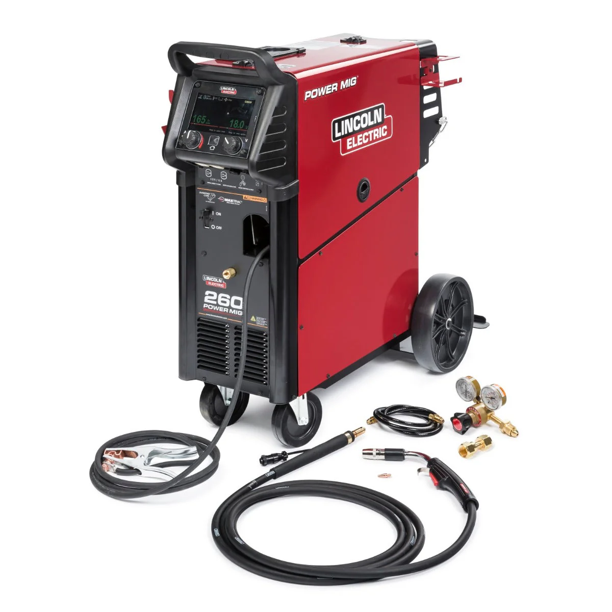 Lincoln Power Mig 260 Welder One-Pak (208-575V) (K3520-2) - Image 2