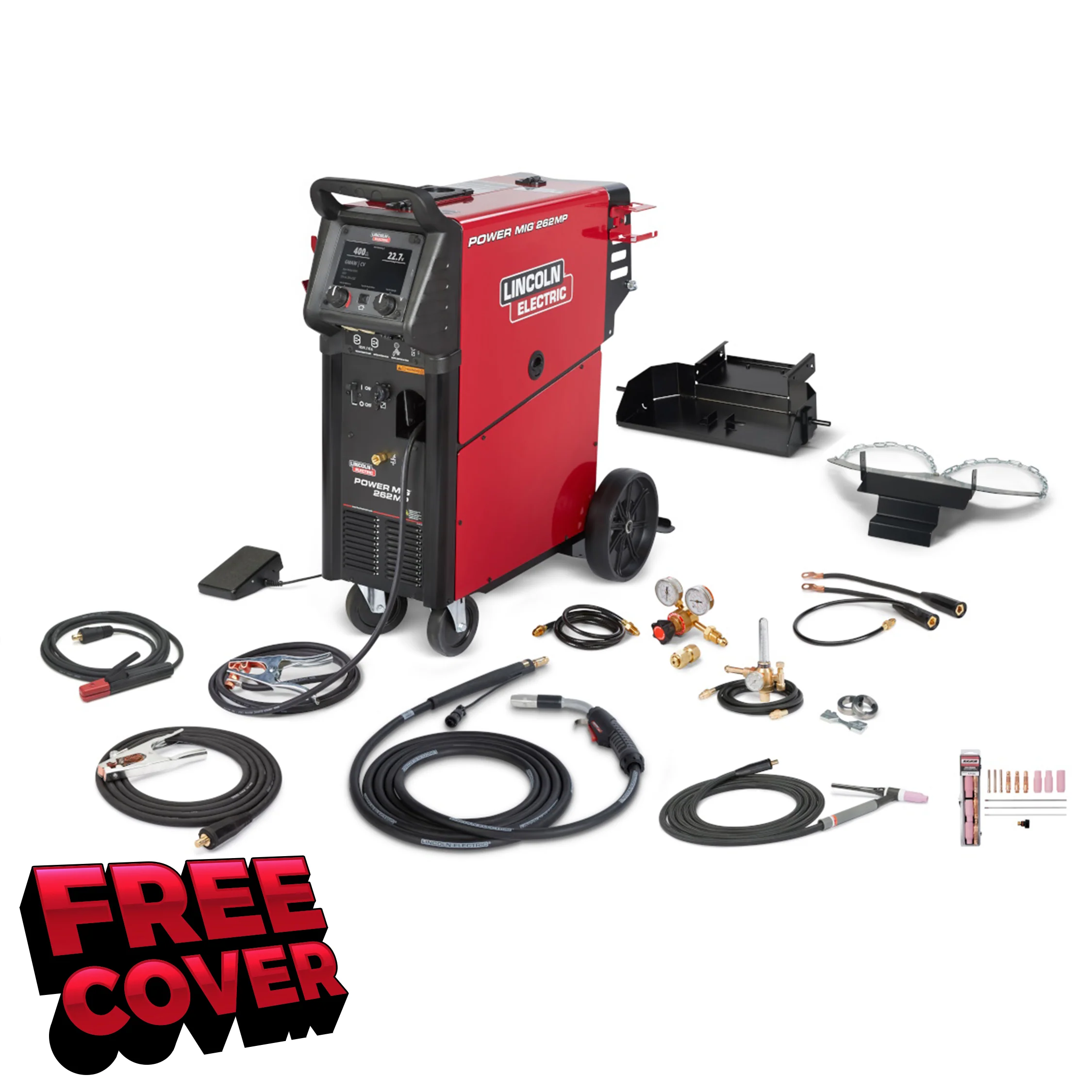 Lincoln Power MIG 262MP Multiprocess Welder w/Pulse Educational One-Pak (K5636-1)