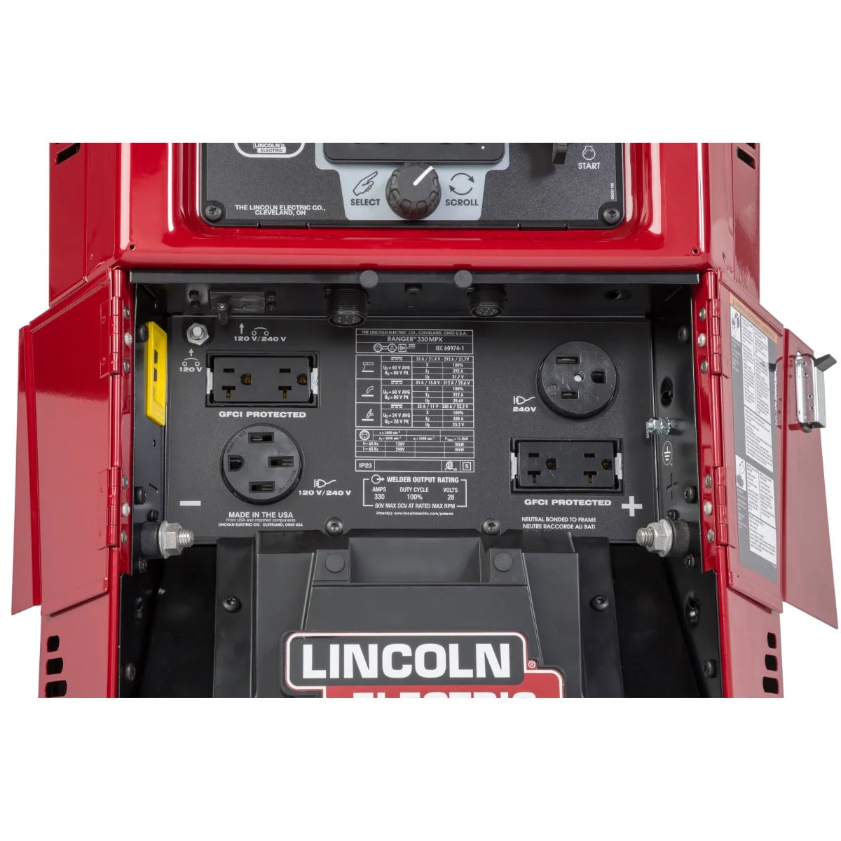 Lincoln Ranger 330MPX Welder/Generator w/GFCI (K3459-1) - Image 5