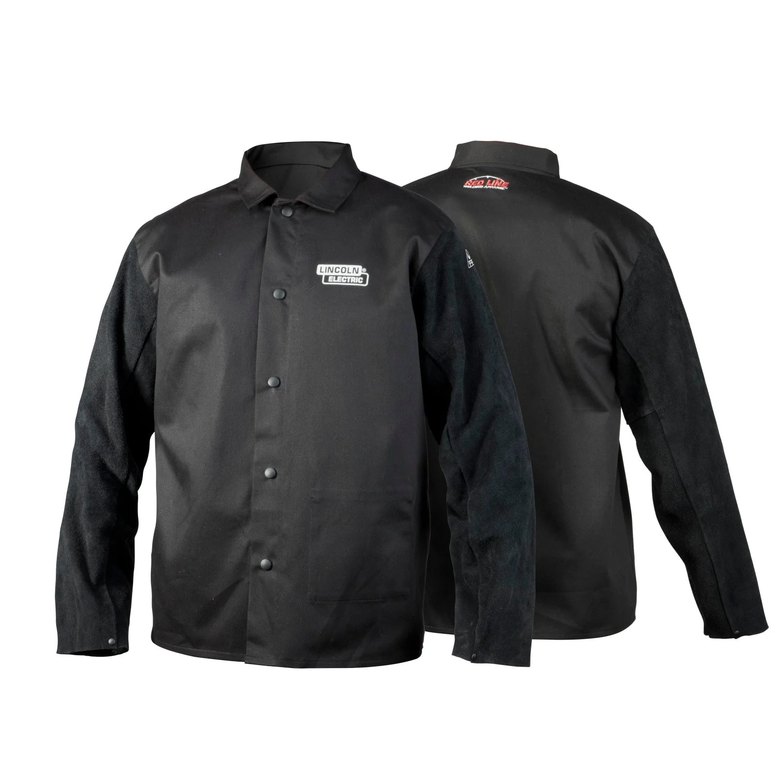 Lincoln Shadow Split Leather Sleeved Welding Jacket (K2986) - Image 8