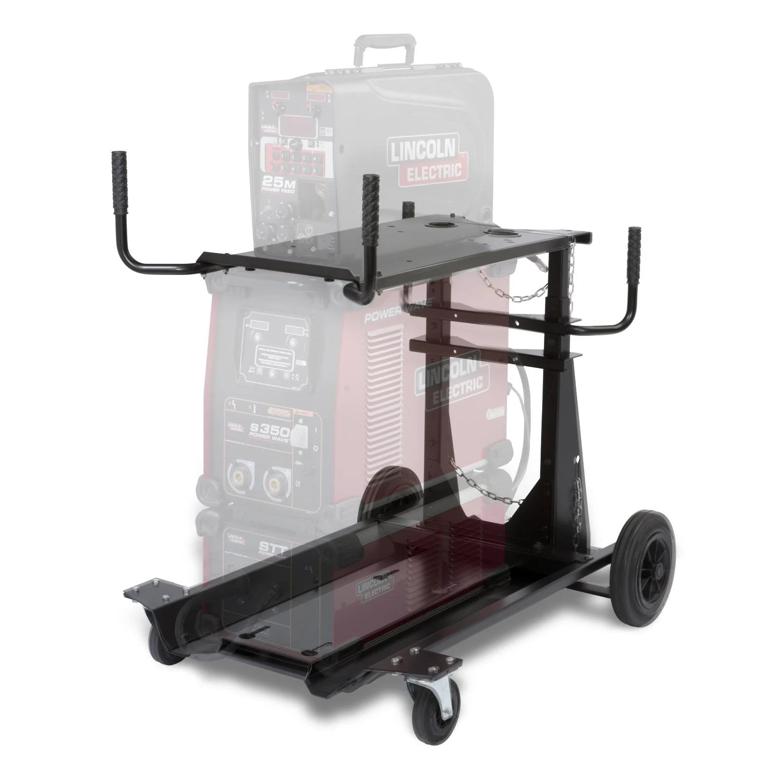 Lincoln Single Cylinder Inverter and Wire Feeder Cart (K3059-4) - Image 2