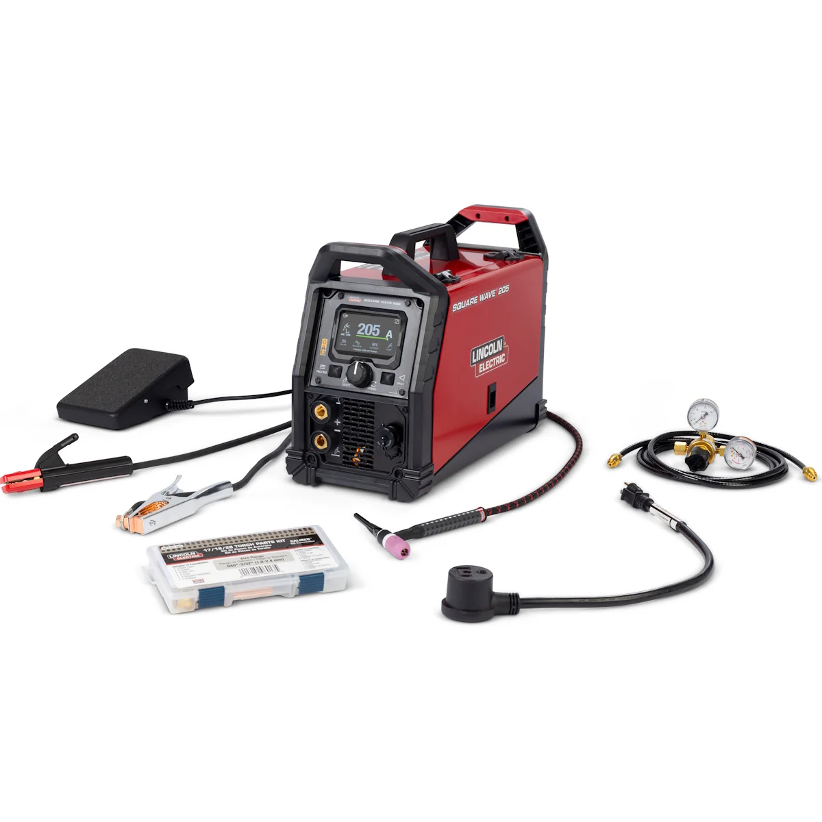 Lincoln Square Wave 205 AC/DC TIG/Stick Welder (K5613-1) - Image 2