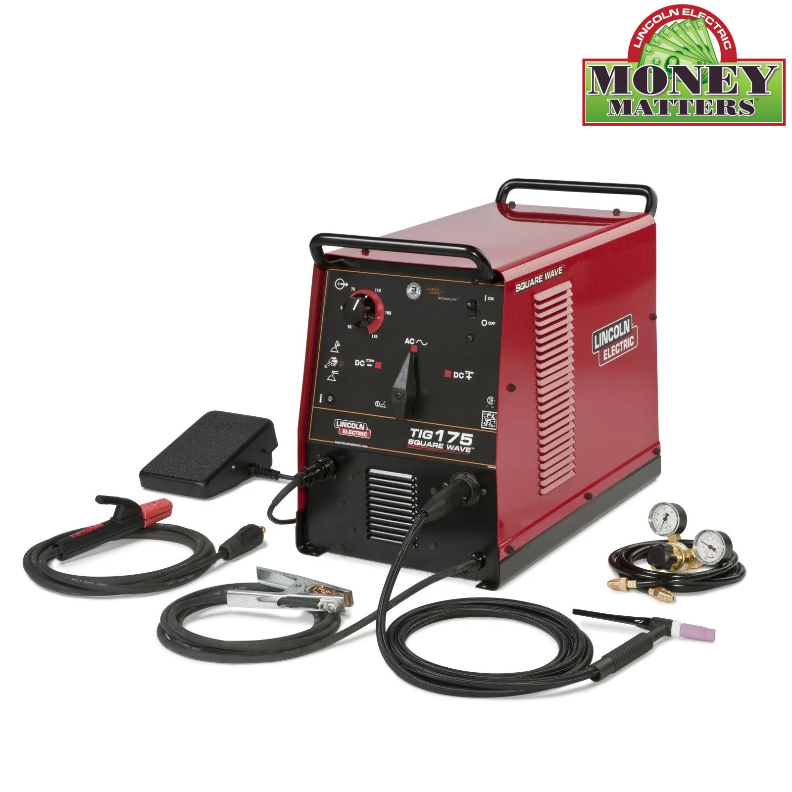 Lincoln Square Wave TIG 175 Welder (K1478-5) - Image 3