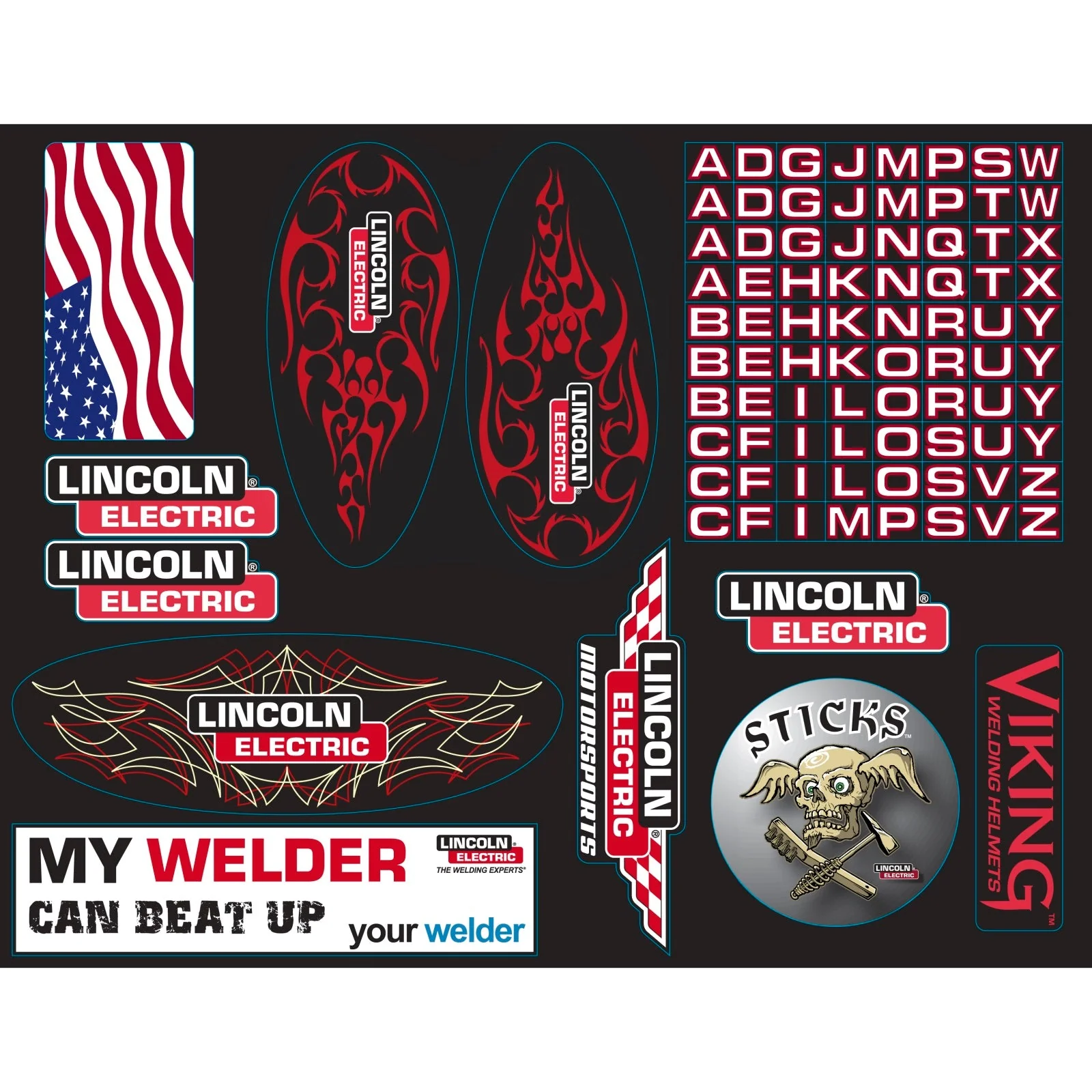 Lincoln Viking 3350 ADV Series Black Welding Helmet (K3034-5) - Image 4