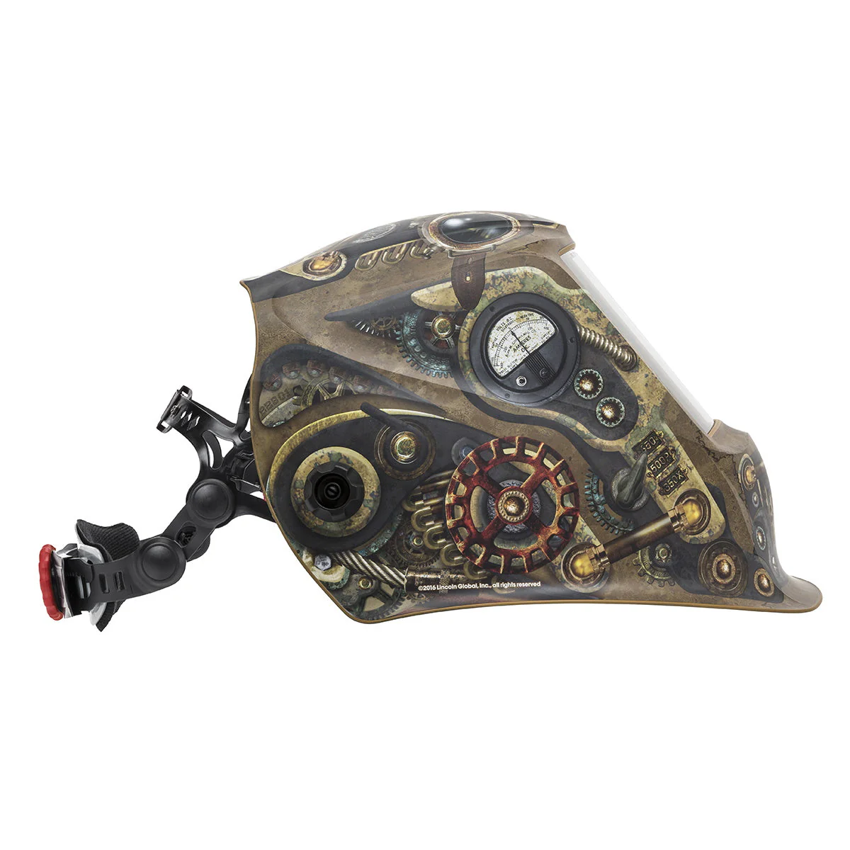 Lincoln Viking 3350 Series Steampunk Auto Darkening Welding Helmet (K3428-4) - Image 7