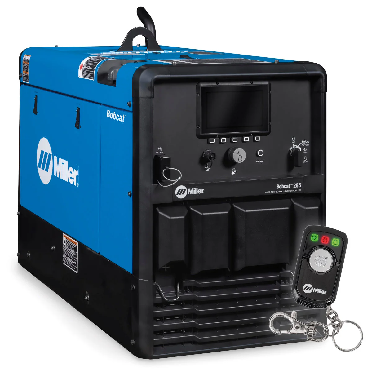 Miller Bobcat 265 Welder/Generator w/Battery Charge/Crank Assist (907826002) - Image 2