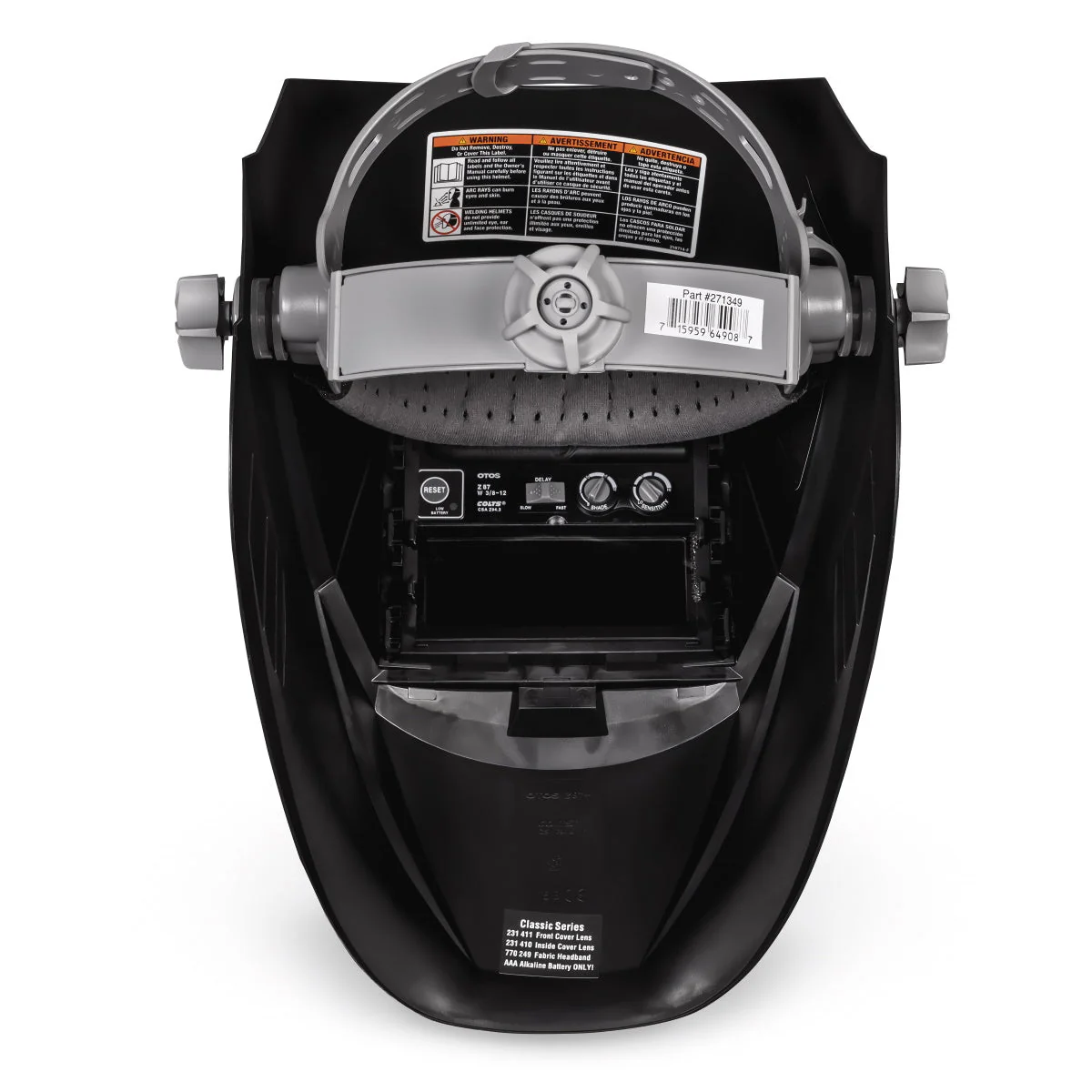 Miller Classic Series Liberty Welding Helmet with ClearLight Lens (287820) - Image 3