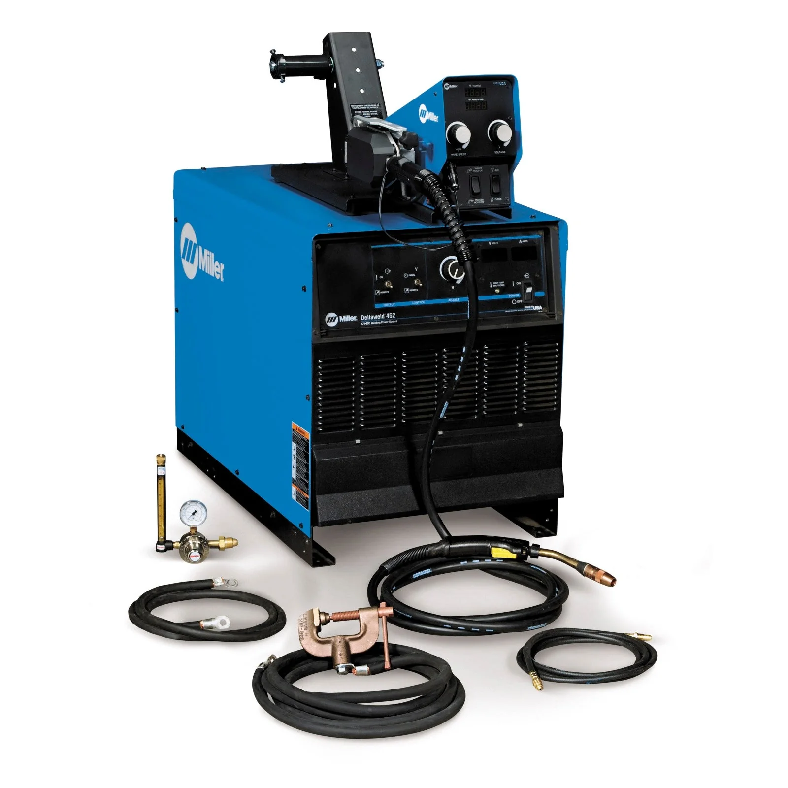 Miller Deltaweld 452 MIG Welder with Feeder and Accessory Package (951301)