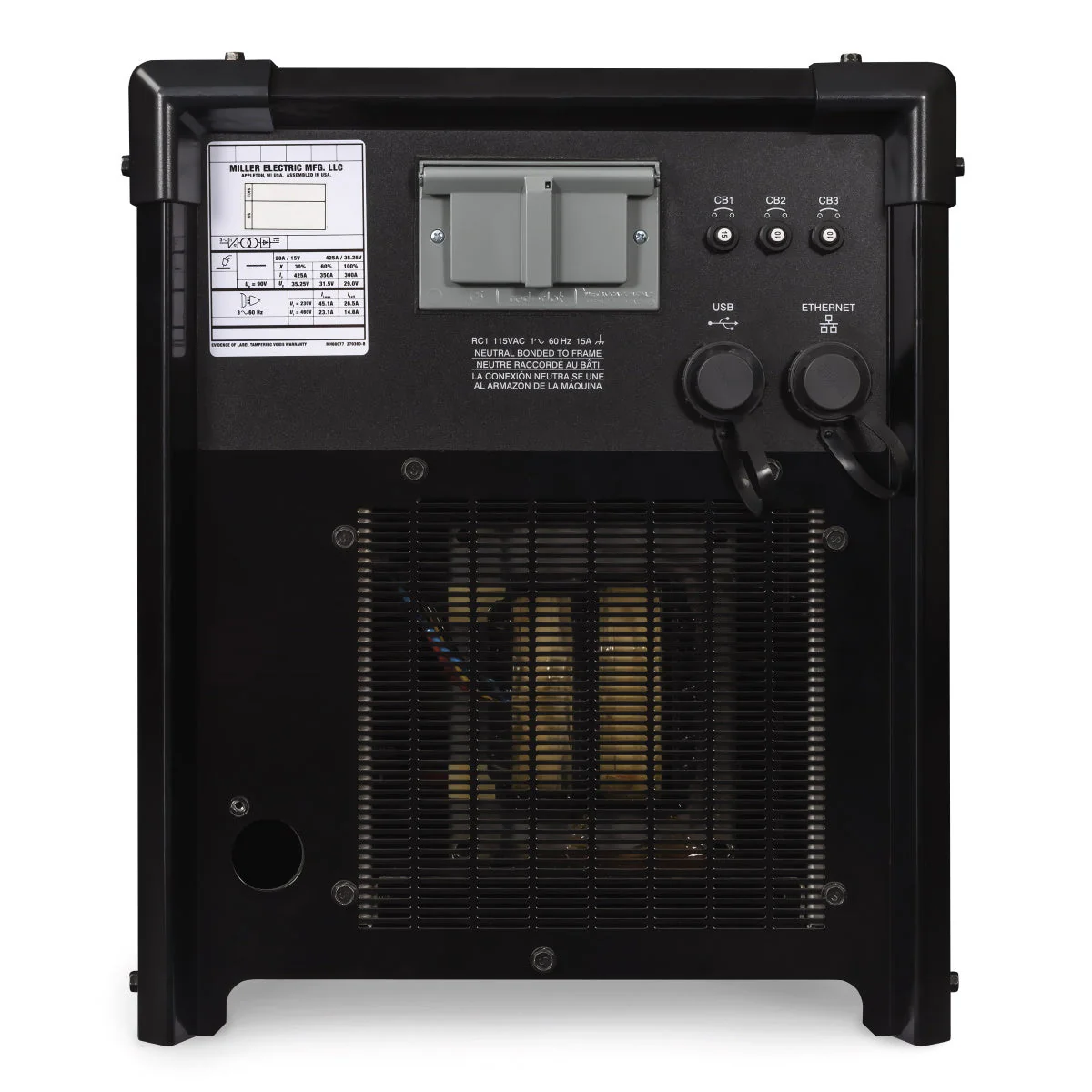 Miller Deltaweld 500 Power Source w/14-Pin (230/460V) (907785001) - Image 4