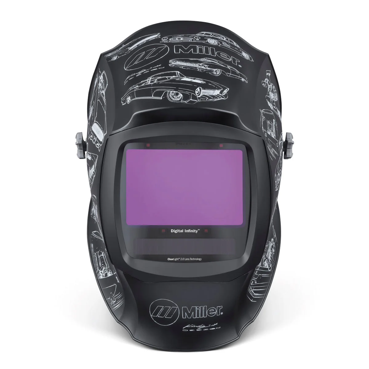 Miller Digital Infinity '22 Custom Kindig-It Welding Helmet w/Clearlight 2.0 Lens (292933) - Image 4