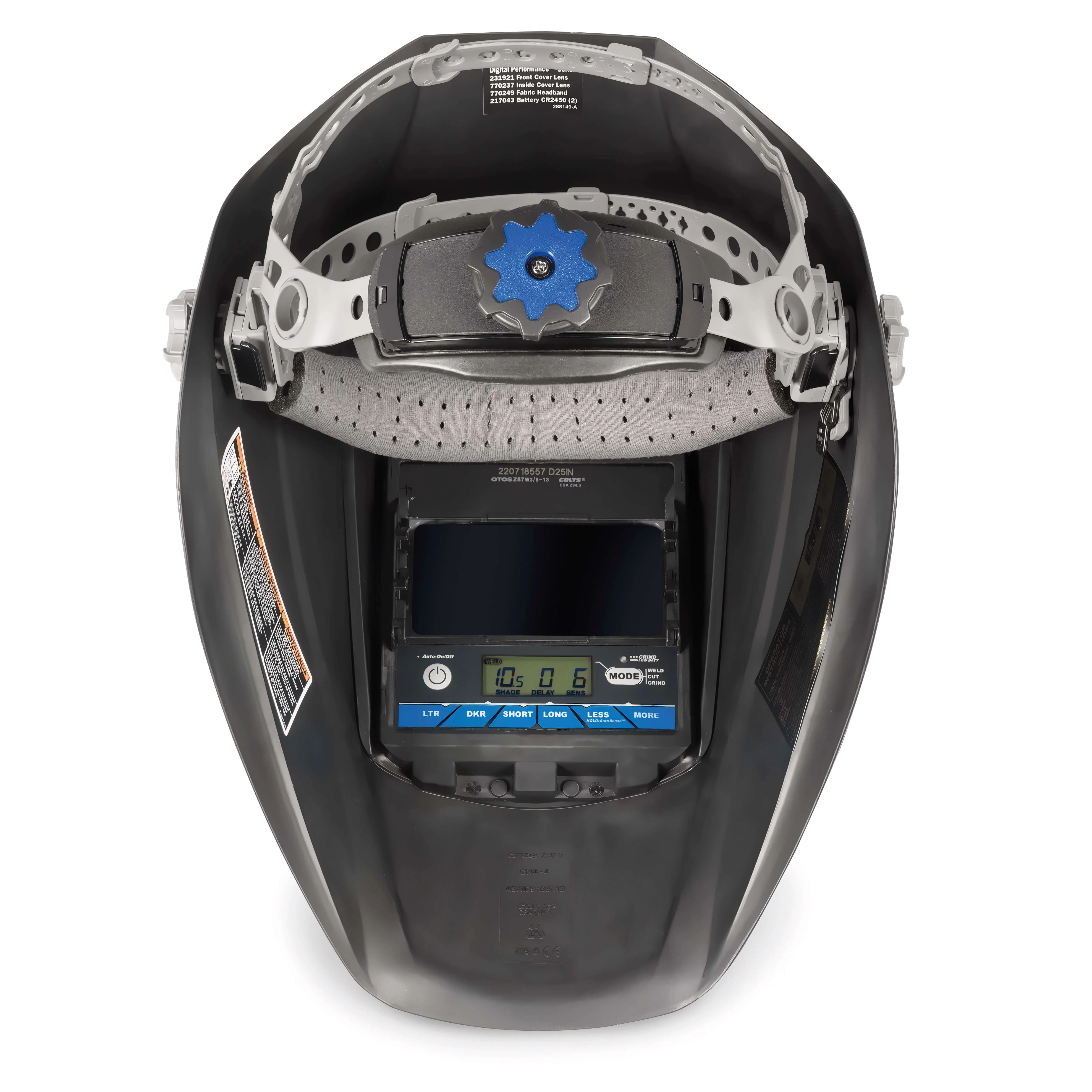 Miller Digital Performance Black Welding Helmet w/ClearLight 4X Lens (296757) - Image 3