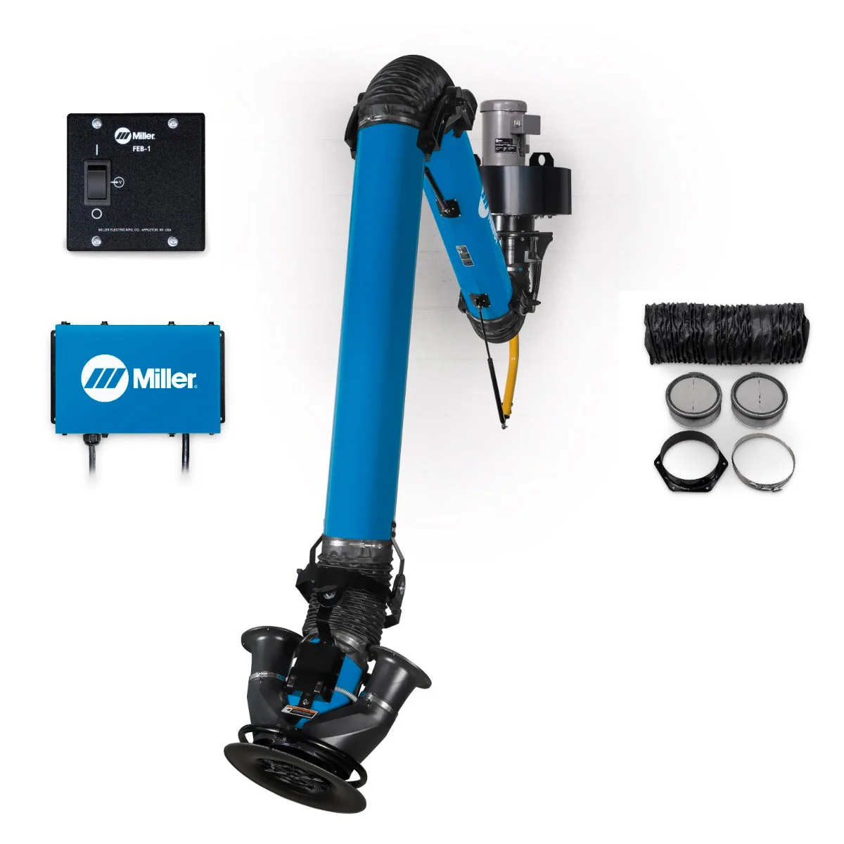 Miller Filtair SWX Add-On 12ft ZoneFlow Extraction Arm (951822) - Image 10