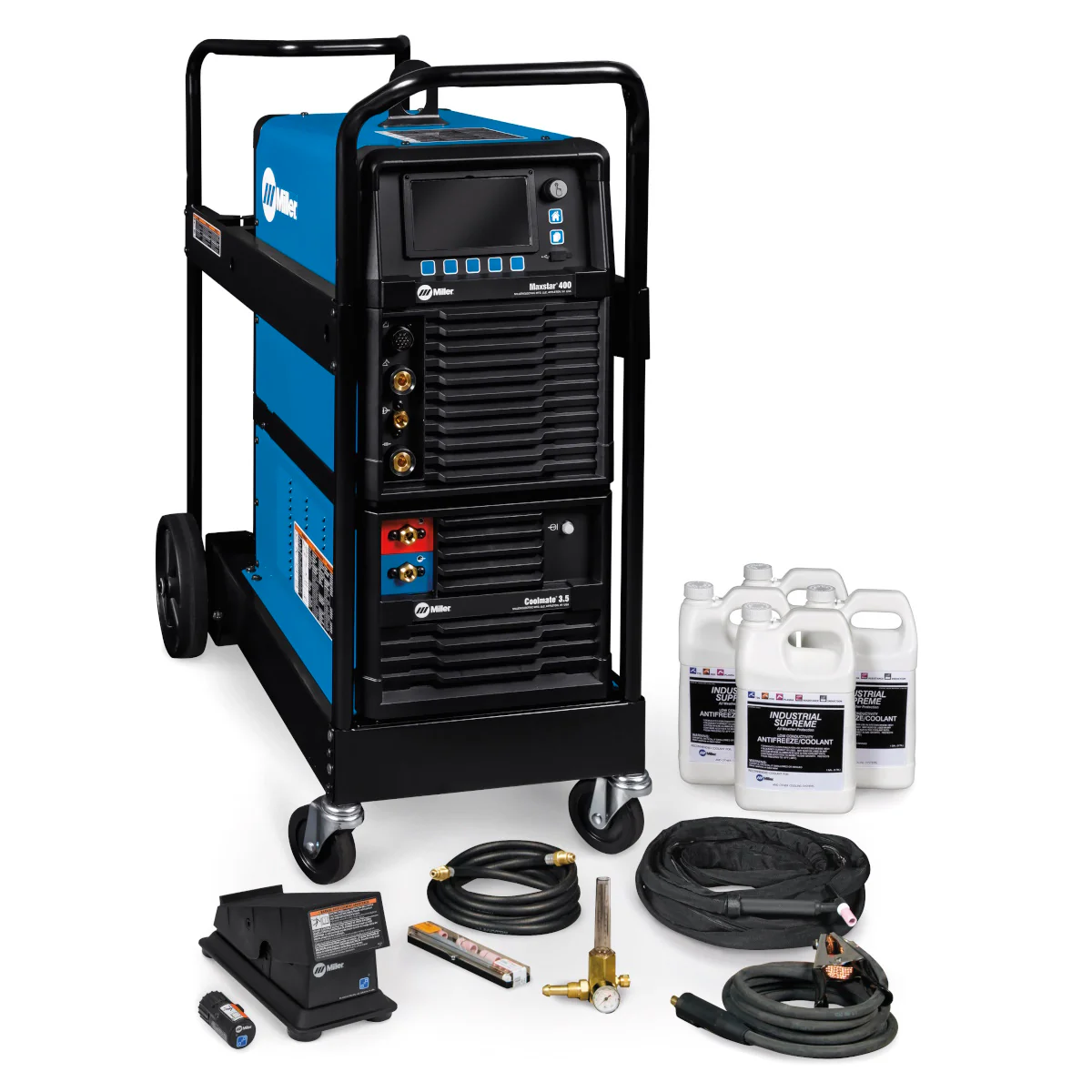 Miller Maxstar 400 DC TIG Welder Complete w/Wireless Foot Control (951000098) - Image 5
