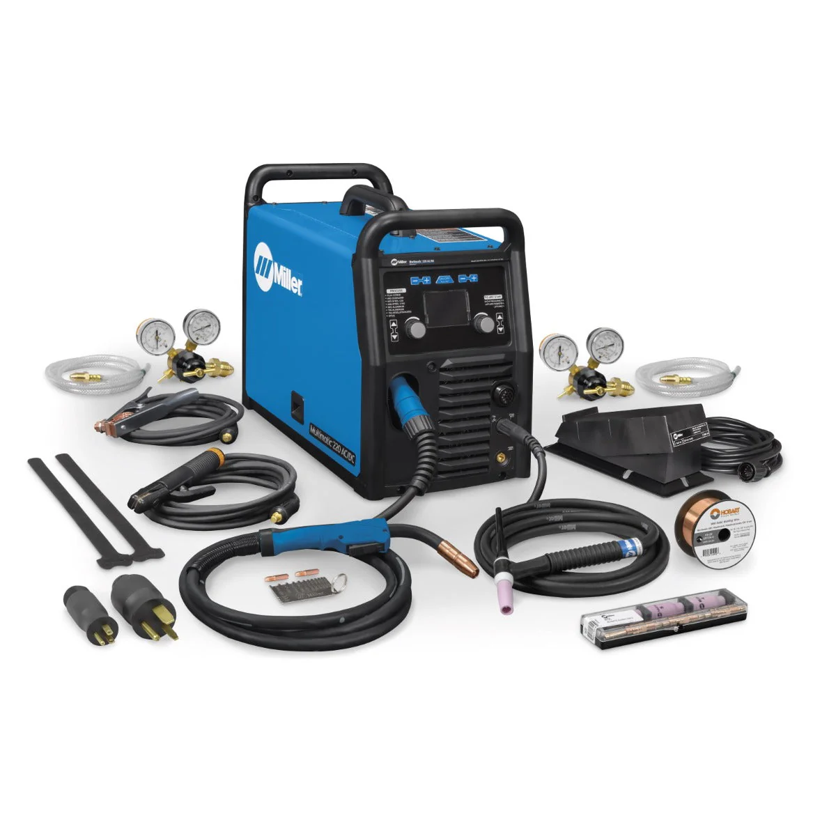 Miller Multimatic 220 AC/DC Welder w/Dual Cart and Wireless Foot Control (951000104) - Image 4