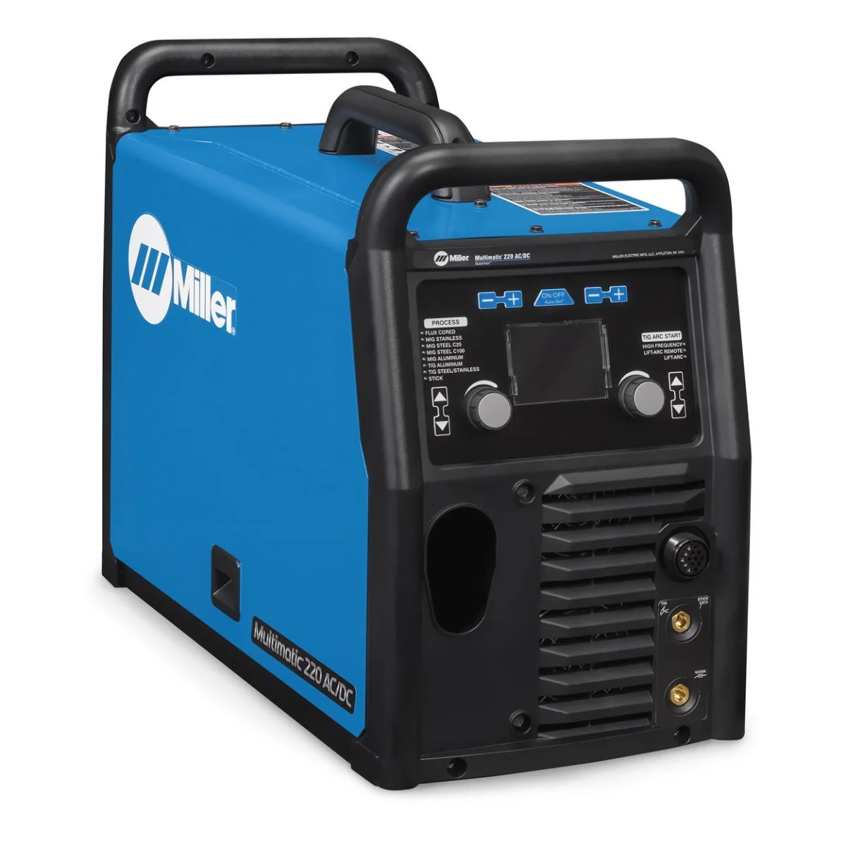 Miller Multimatic 220 AC/DC Welder w/Dual Cart and Wireless Foot Control (951000104) - Image 6