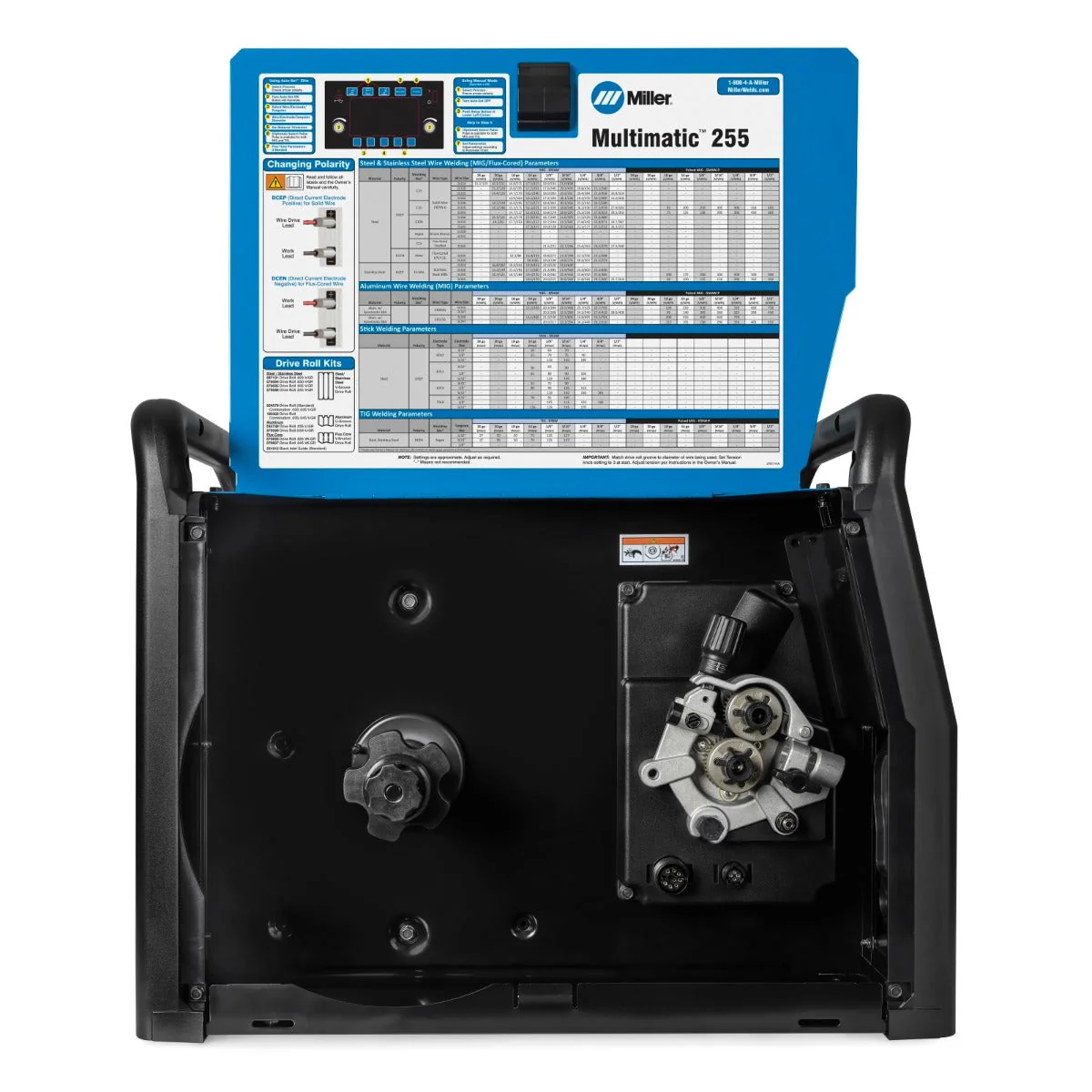 Miller Multimatic 255 Pulsed Multiprocess Welder w/Running Gear and TIG Kit (951768) - Image 5
