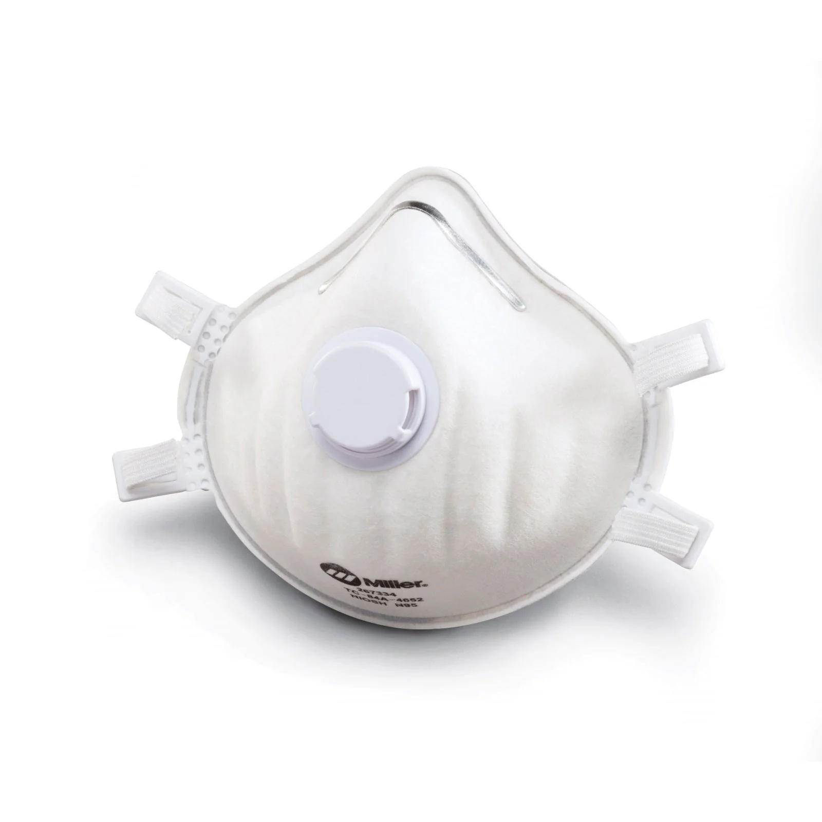 Miller N95 Disposable Mask Respirator with Valve (267334) - Image 2