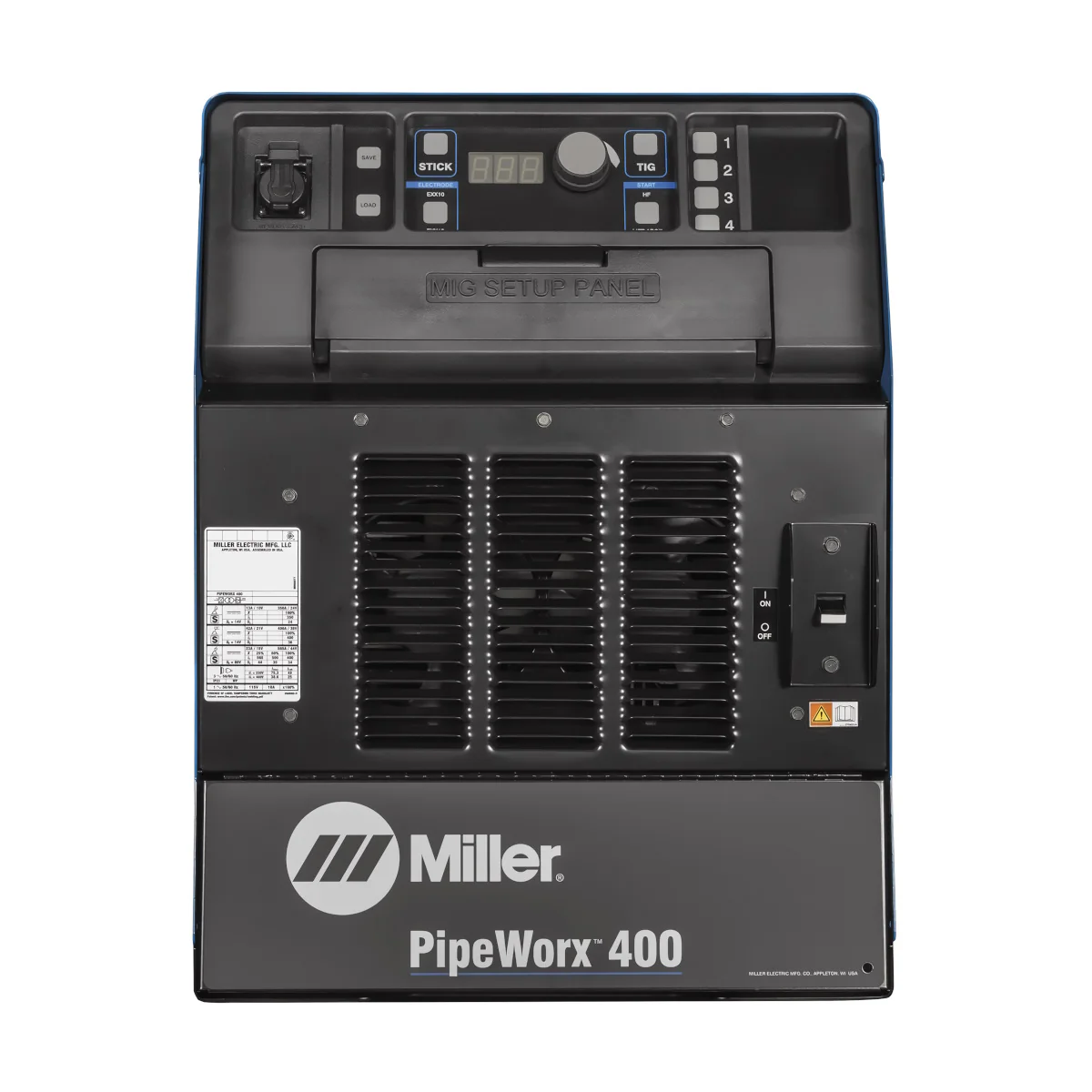Miller PipeWorx 400 Power Source (575V) (907384) - Image 3