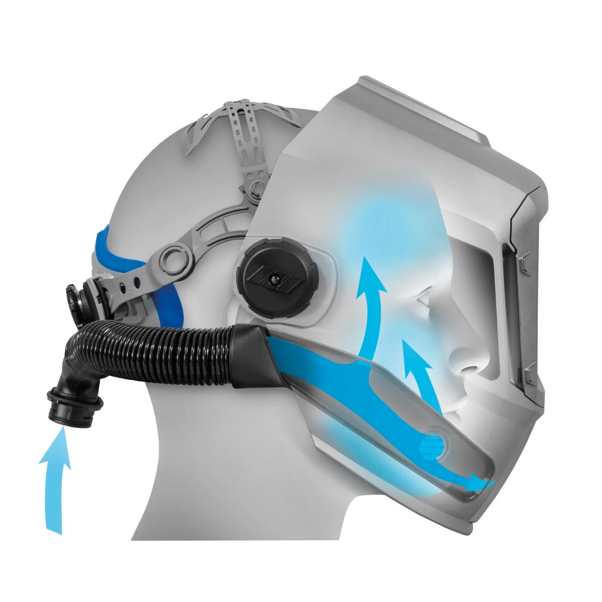 Miller T94I-R Supplied Air Respiratory (SAR) System w/25 Ft Straight Hose (951800) - Image 4