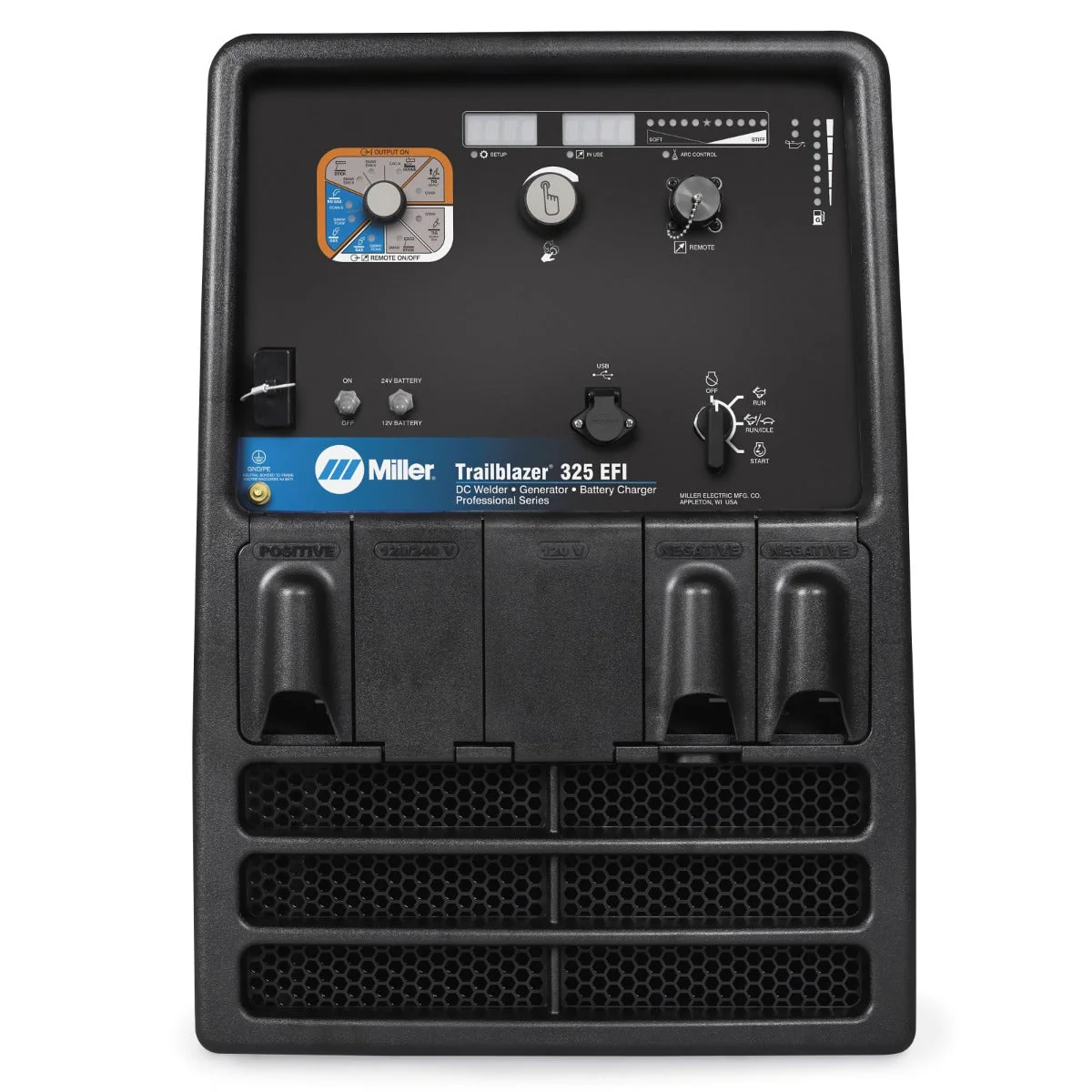 Miller Trailblazer 325 EFI Welder/Generator with Excel Power, Battery Charge/Jump Start (907798004) - Image 2