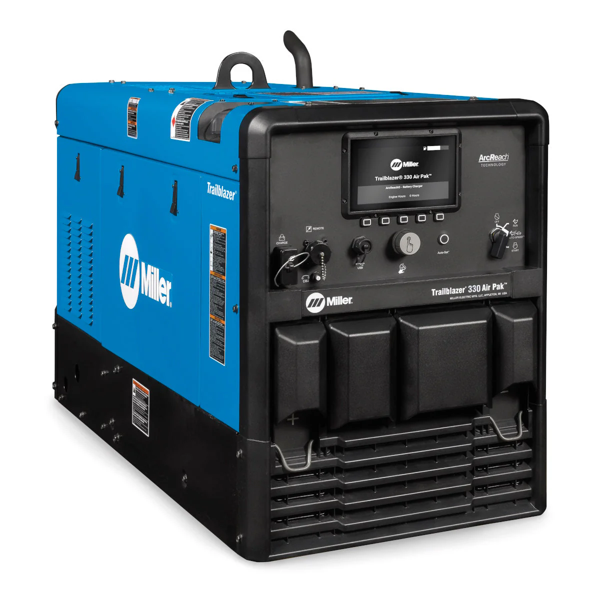 Miller Trailblazer 330 Air Pak Welder/Generator w/Polarity Reverse, WIC, Cooler/Separator (907836003) - Image 3