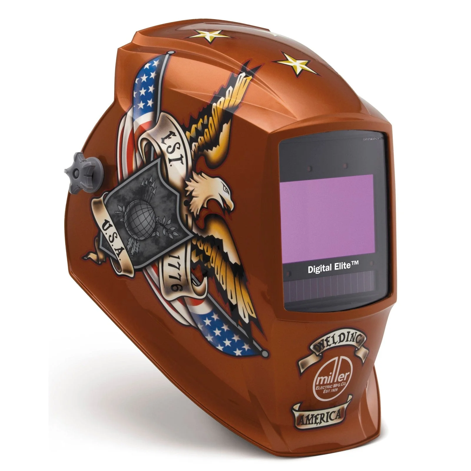 Miller Vintage USA Digital Elite Auto Darkening Welding Helmet (257215)