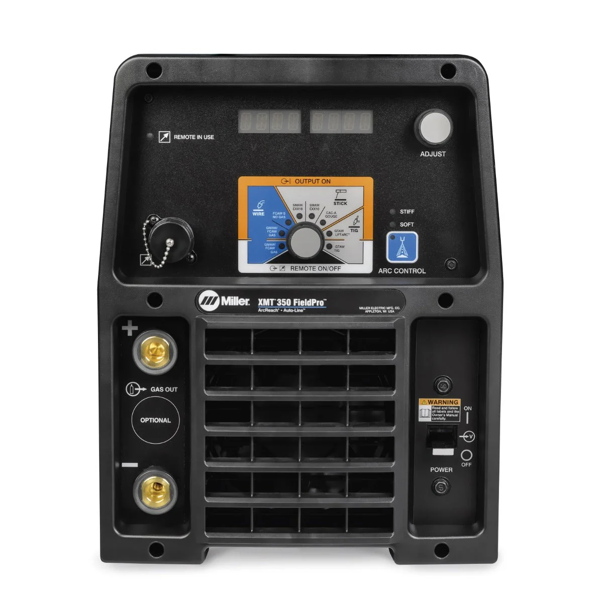 Miller XMT 350 FieldPro ArcReach Stick/Tig Remote Pkg (951736) - Image 3