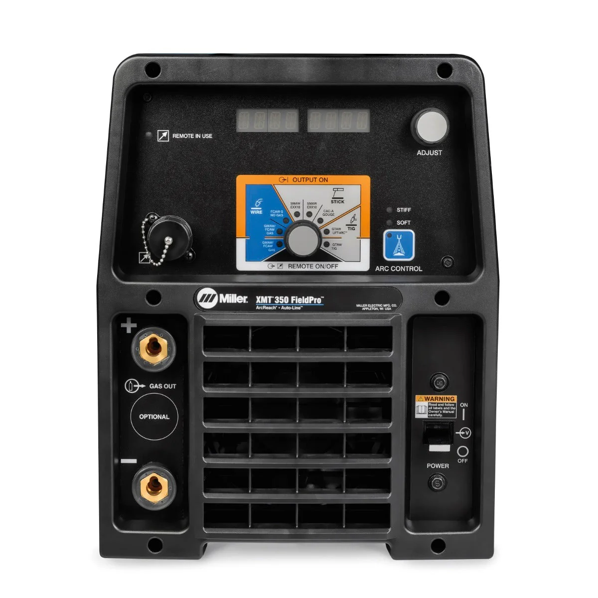 Miller XMT 400 ArcReach Welder w/Dinse Connectors (907865004) - Image 2