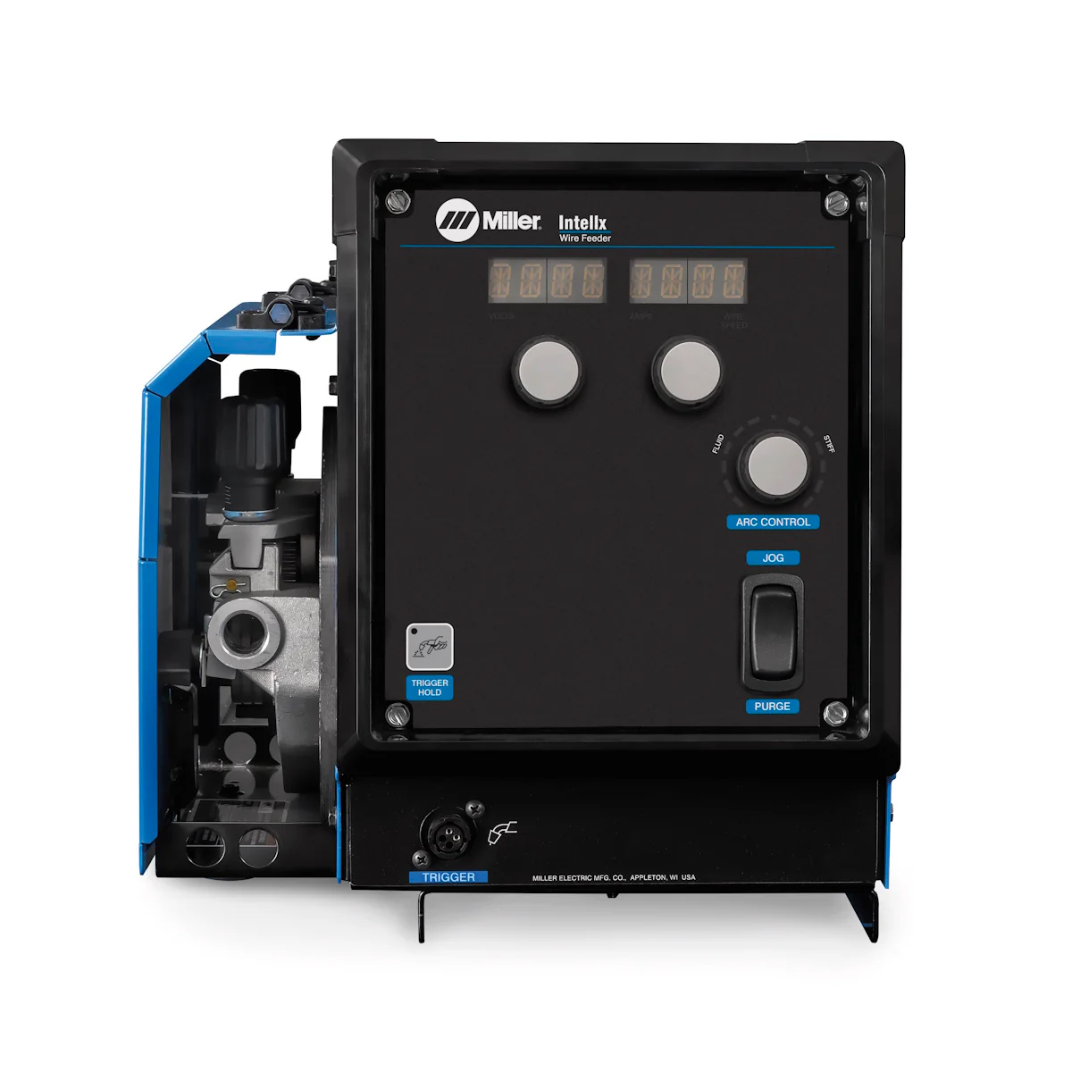 Miller XMT 400 MIGRunner w/Intellx Basic Feeder (951971) - Image 4