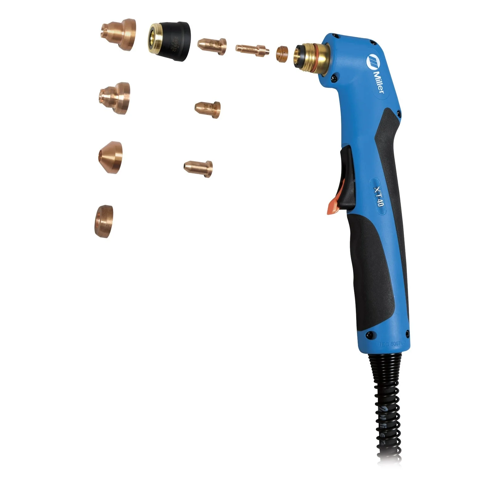 Miller XT40 Ultra Quick Connect Hand Torch with 20ft Leads (260635) - Image 2