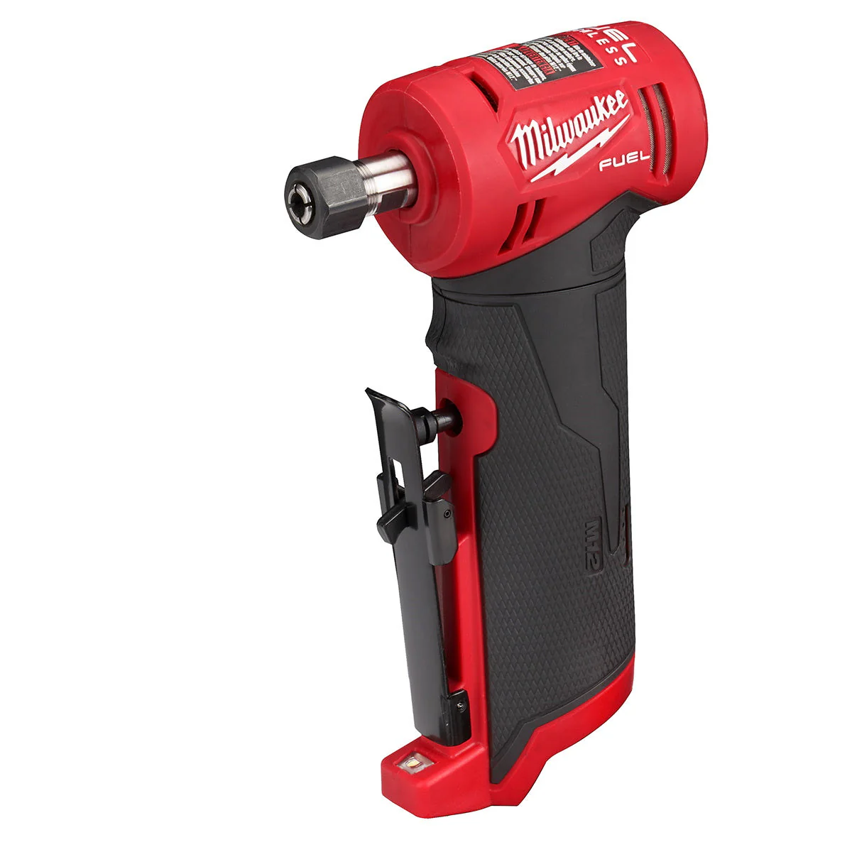 Milwaukee M12 FUEL 1/4 Inch Right Angle Die Grinder 2 Battery Kit (2485-22) - Image 2